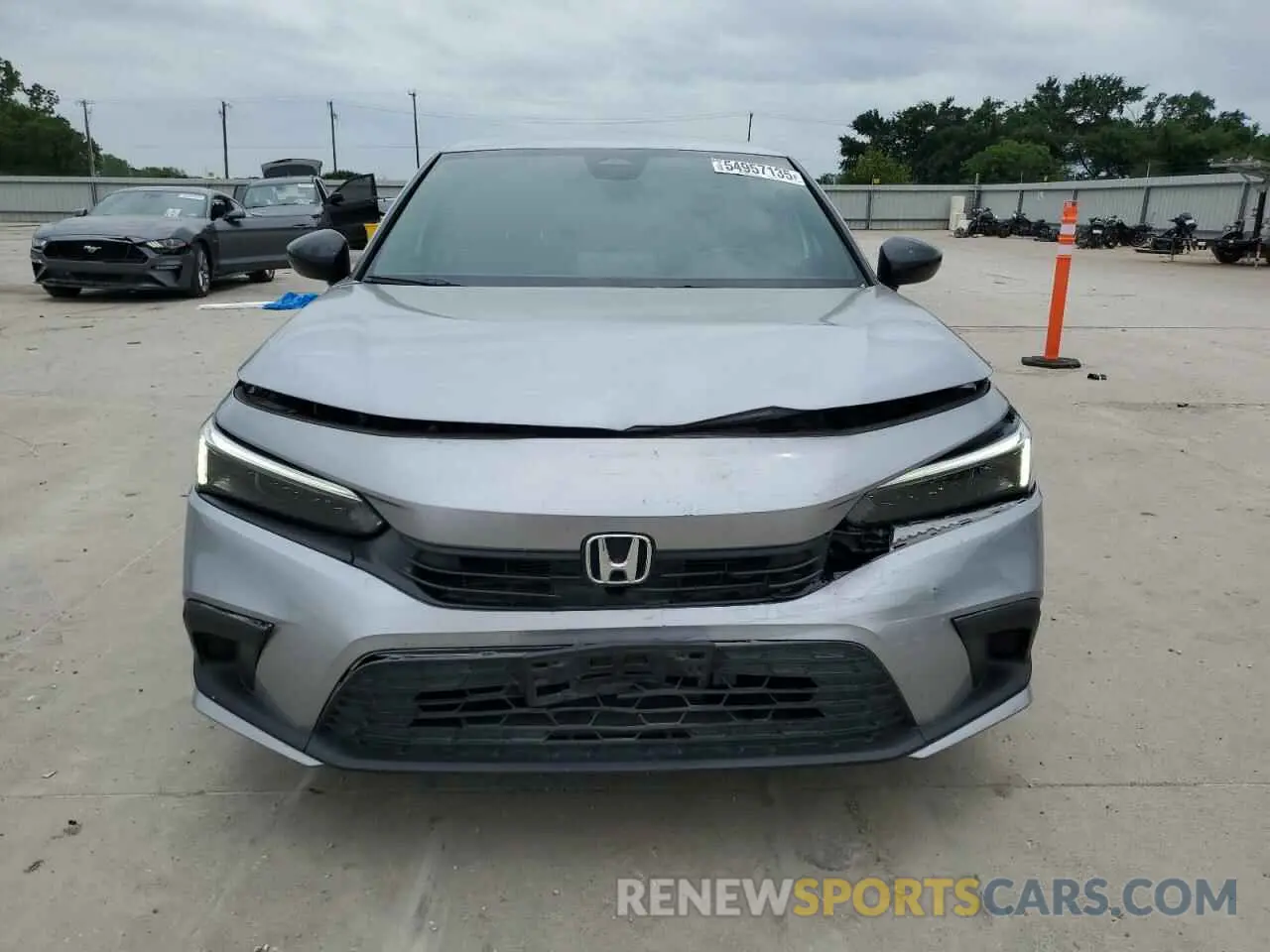5 Photograph of a damaged car 2HGFE2F56NH566145 HONDA CIVIC 2022