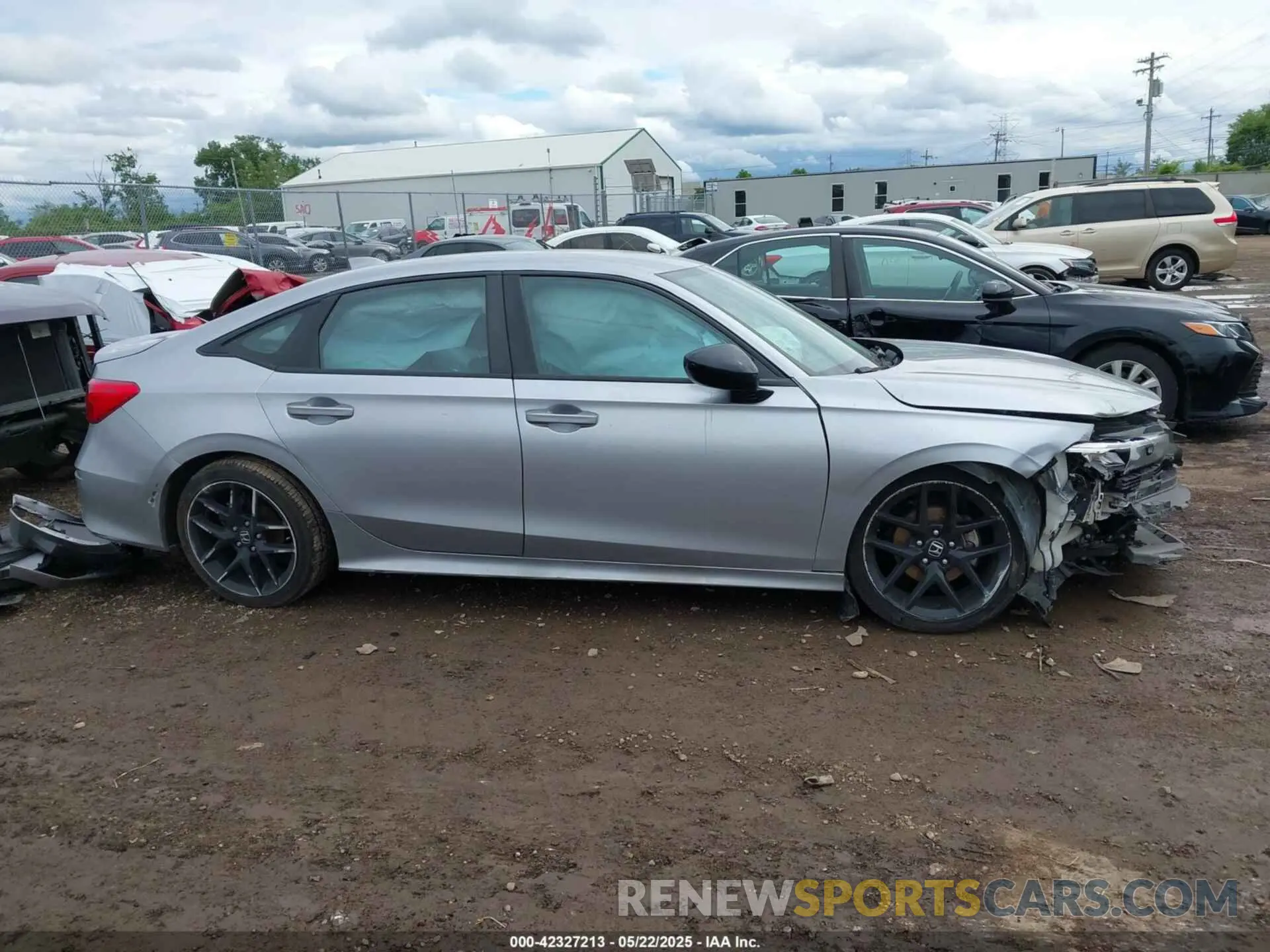 13 Photograph of a damaged car 2HGFE2F56NH567702 HONDA CIVIC 2022