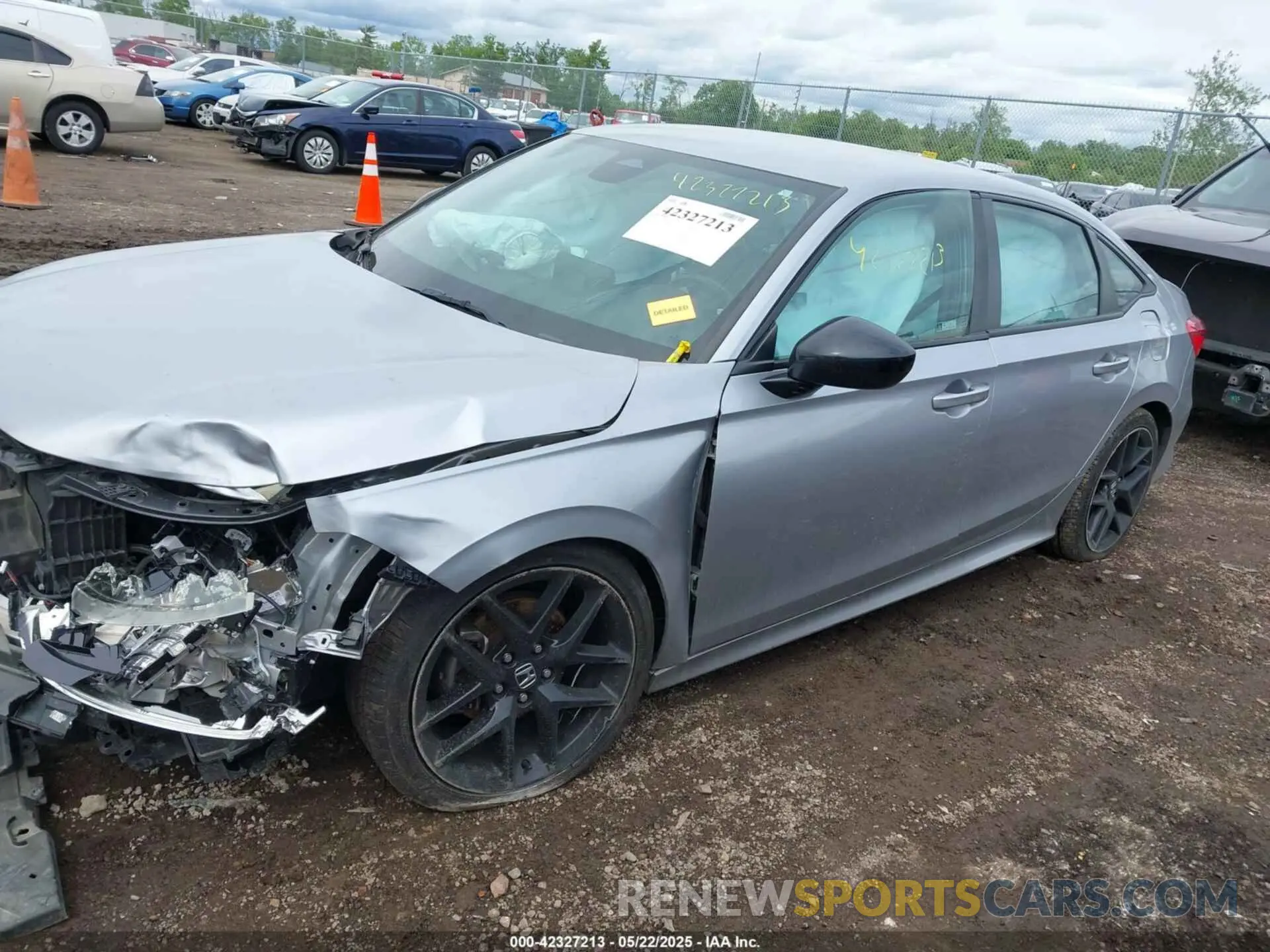 14 Photograph of a damaged car 2HGFE2F56NH567702 HONDA CIVIC 2022