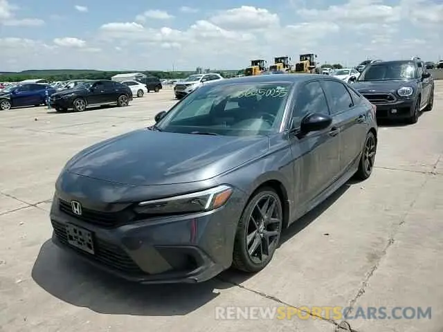 13 Photograph of a damaged car 2HGFE2F56NH570194 HONDA CIVIC 2022