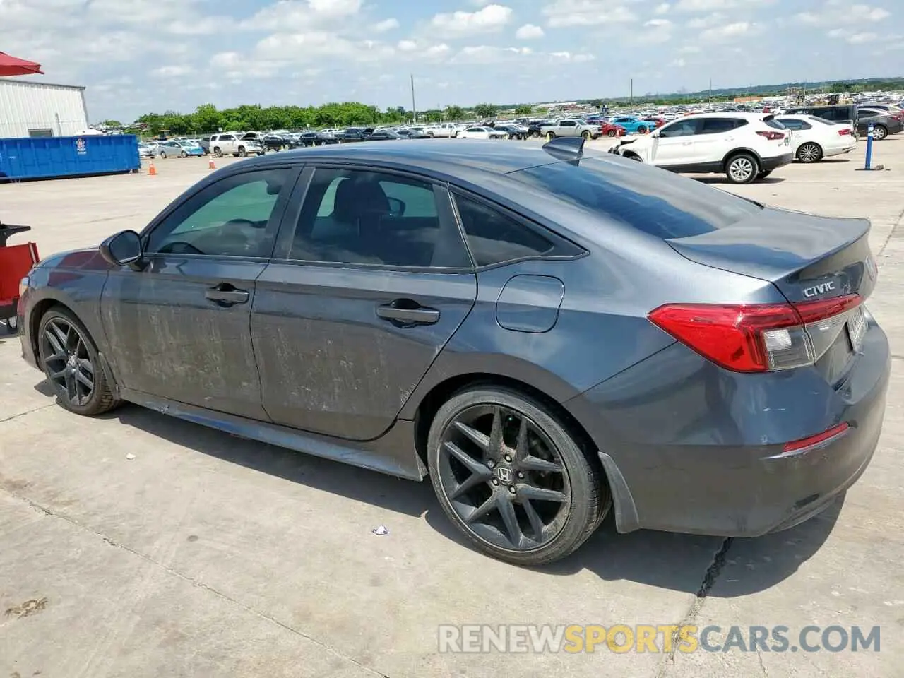 2 Photograph of a damaged car 2HGFE2F56NH570194 HONDA CIVIC 2022