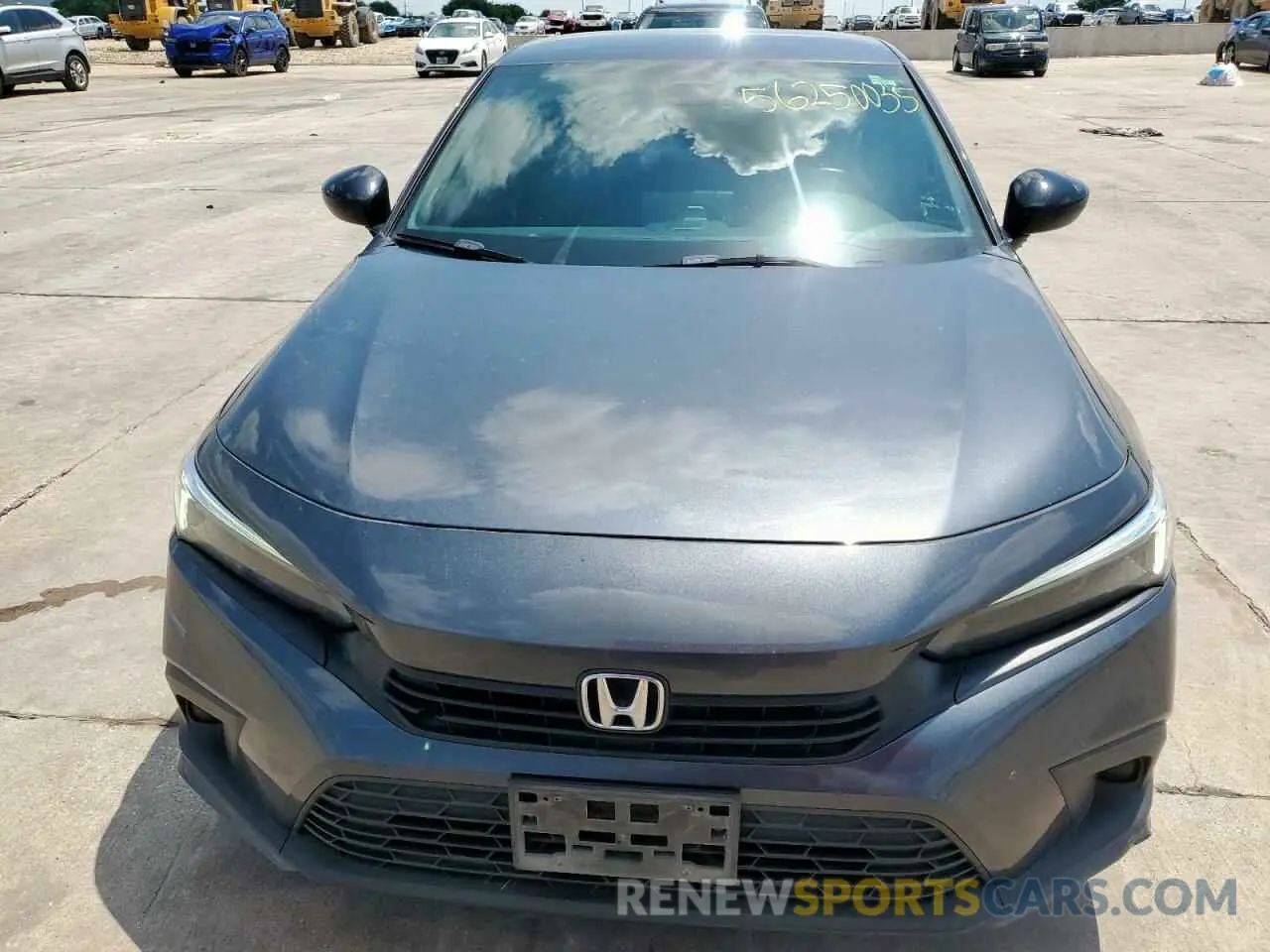 5 Photograph of a damaged car 2HGFE2F56NH570194 HONDA CIVIC 2022