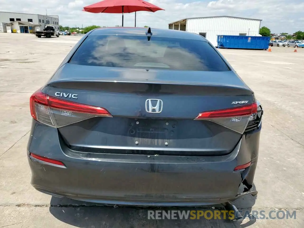 6 Photograph of a damaged car 2HGFE2F56NH570194 HONDA CIVIC 2022