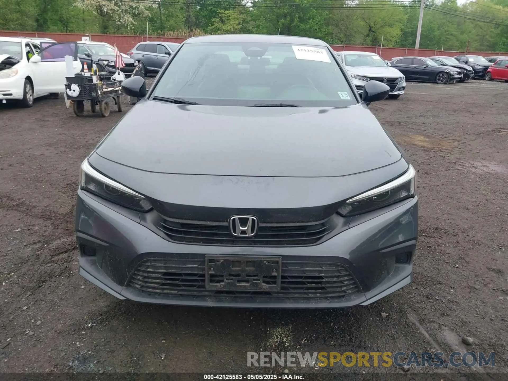 12 Photograph of a damaged car 2HGFE2F56NH570924 HONDA CIVIC 2022