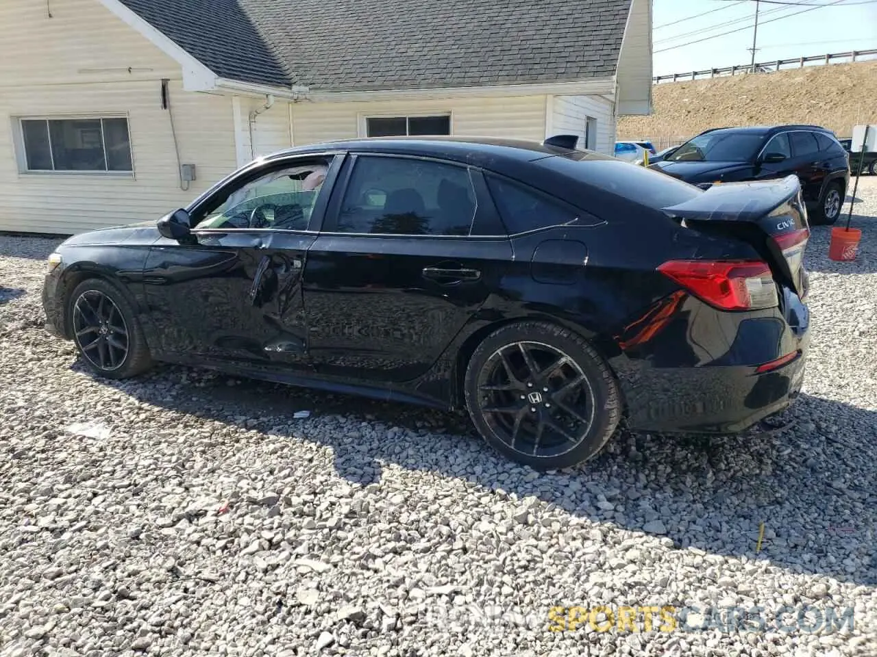 2 Photograph of a damaged car 2HGFE2F56NH573595 HONDA CIVIC 2022