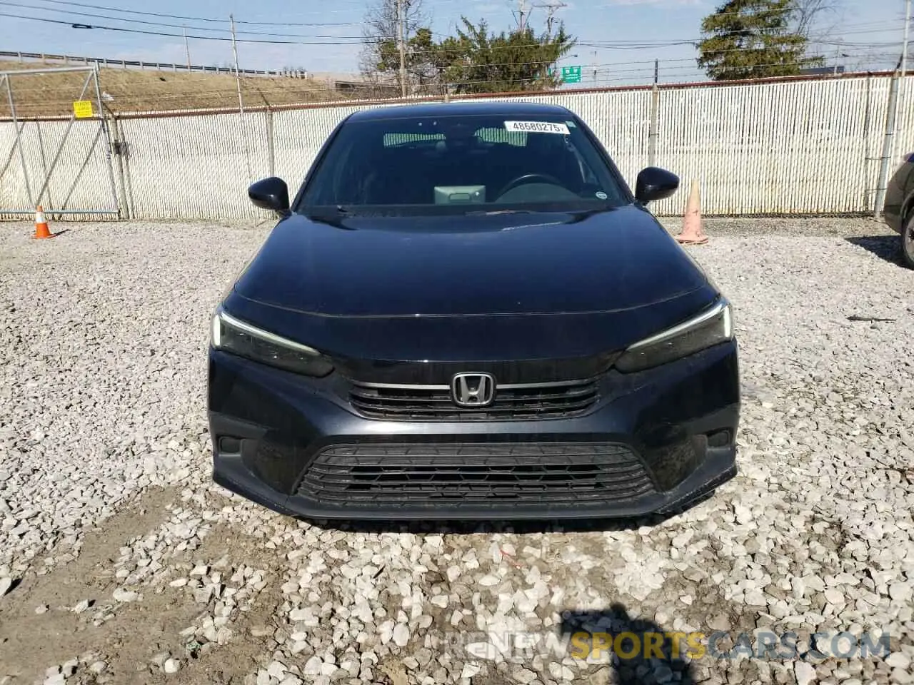 5 Photograph of a damaged car 2HGFE2F56NH573595 HONDA CIVIC 2022