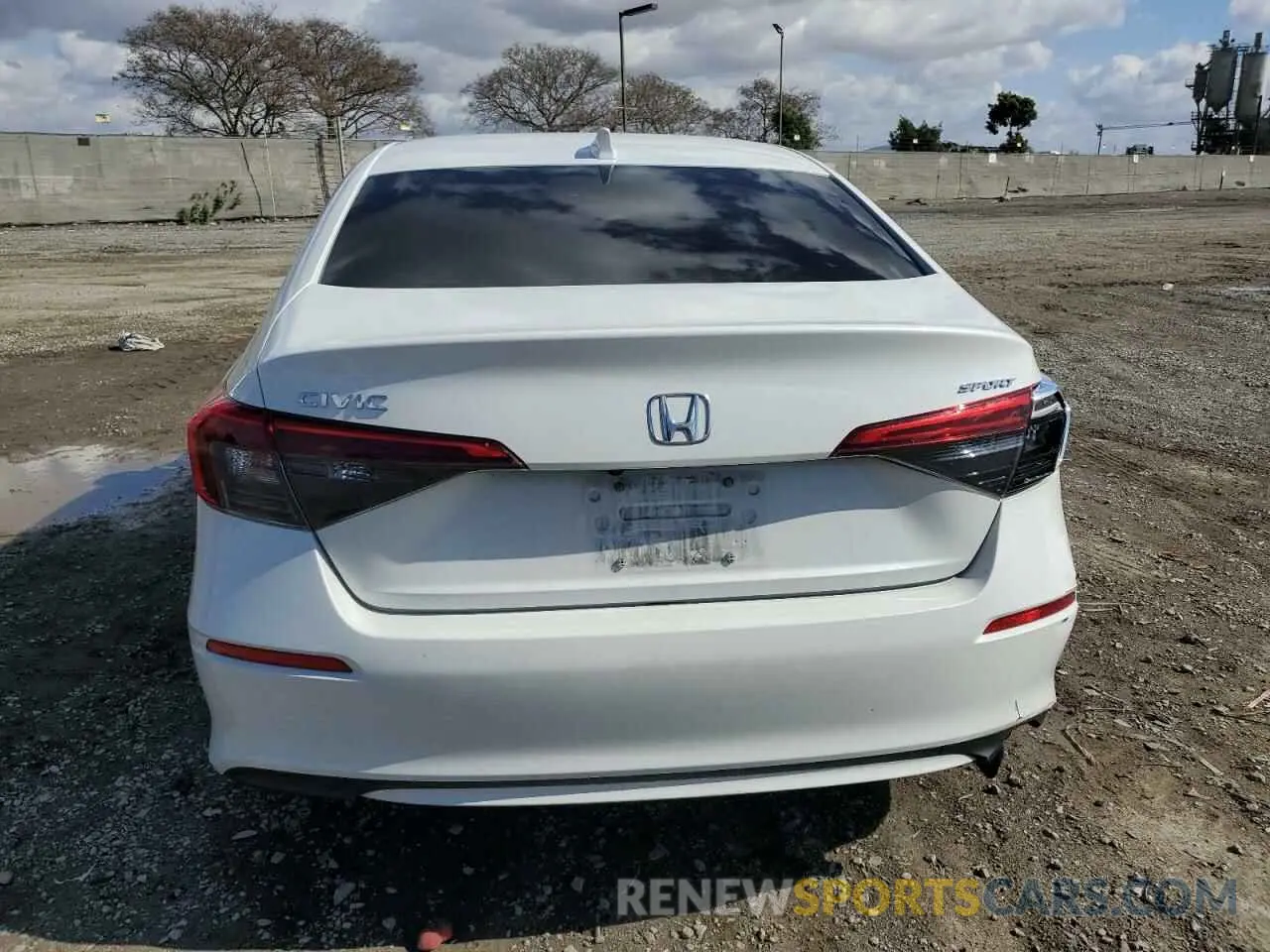 6 Photograph of a damaged car 2HGFE2F56NH580028 HONDA CIVIC 2022