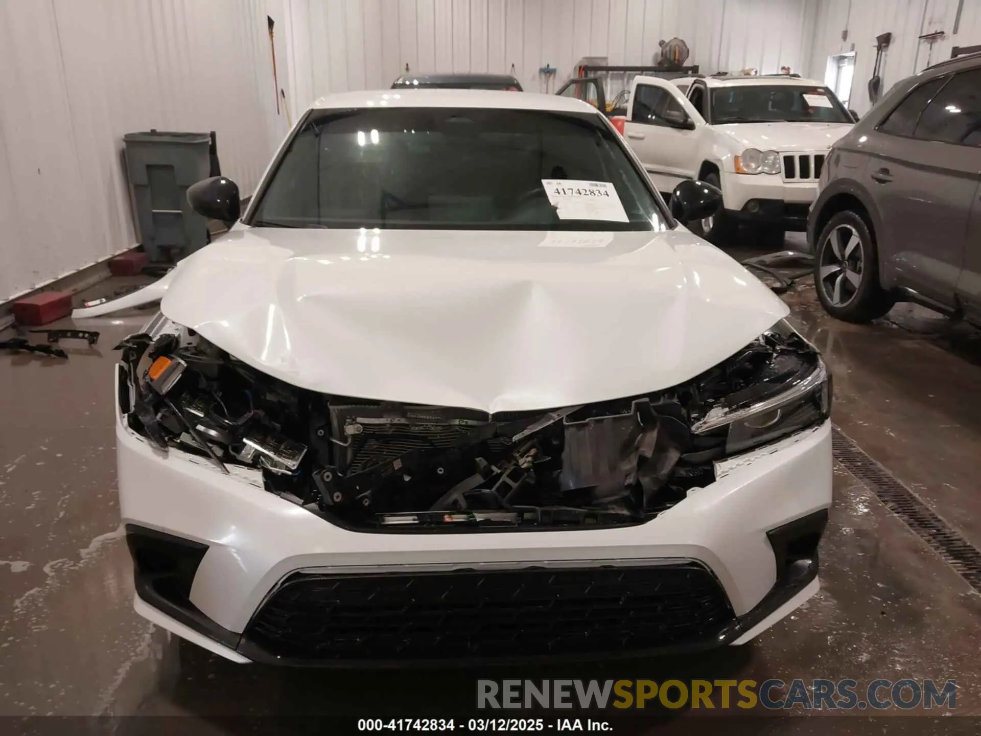 6 Photograph of a damaged car 2HGFE2F56NH581471 HONDA CIVIC 2022