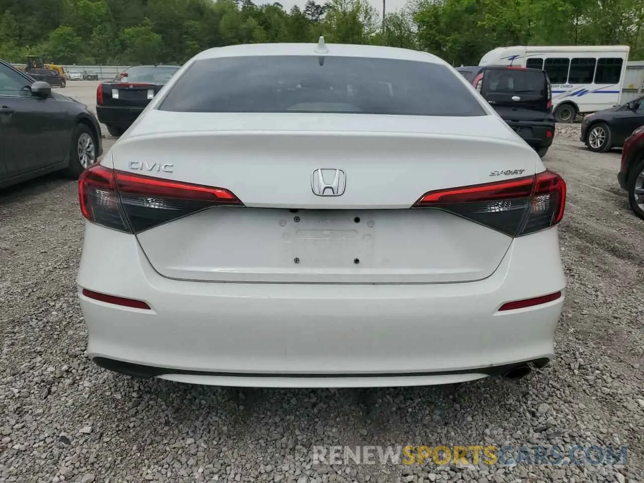 6 Photograph of a damaged car 2HGFE2F56NH583267 HONDA CIVIC 2022