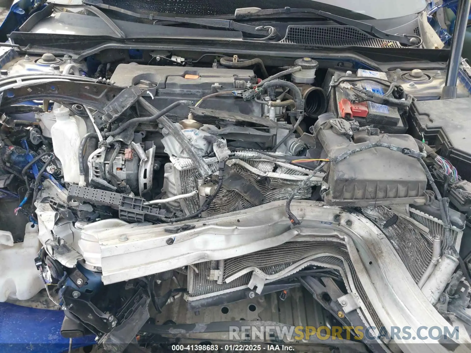 10 Photograph of a damaged car 2HGFE2F56NH583530 HONDA CIVIC 2022
