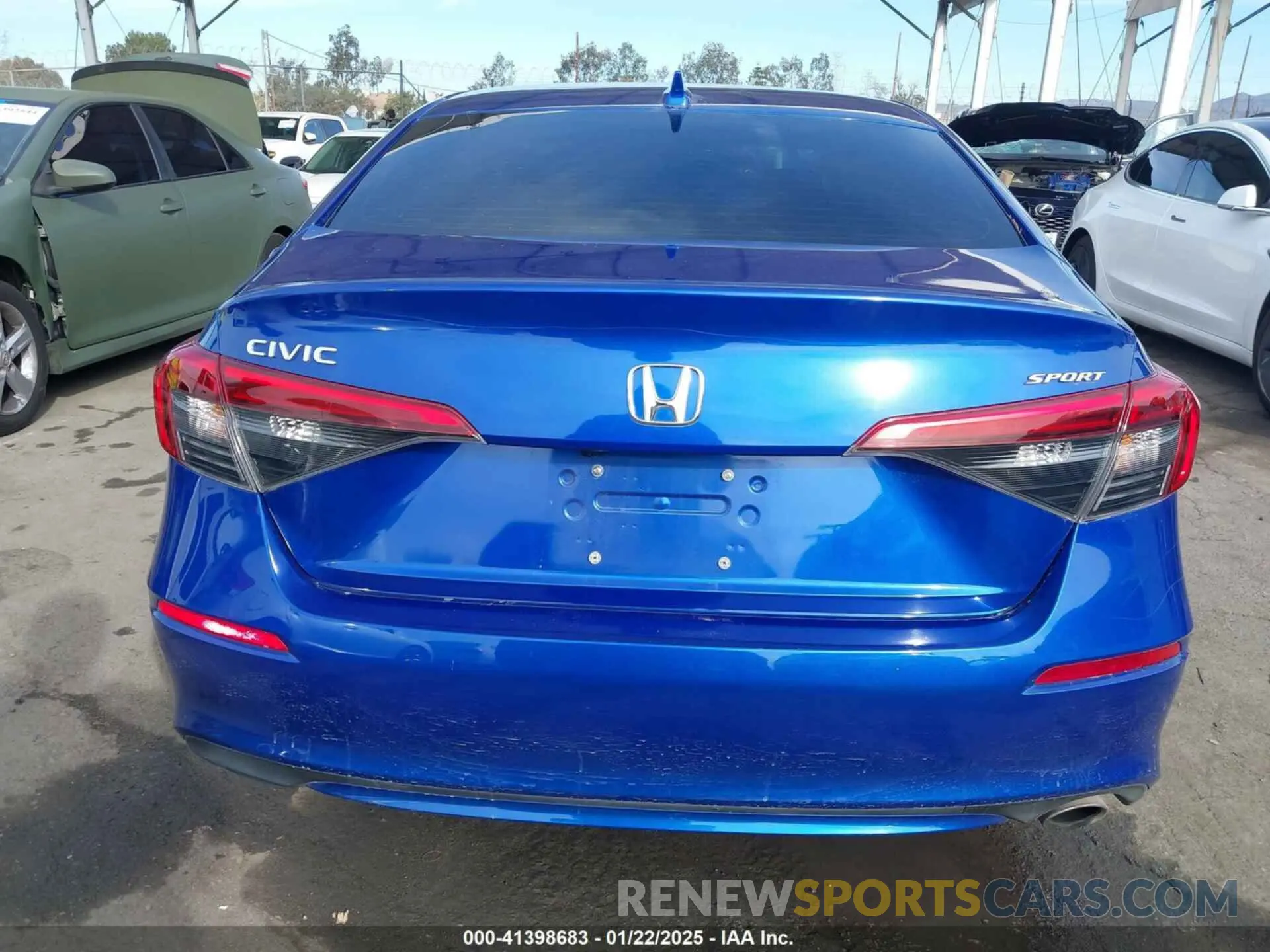 16 Photograph of a damaged car 2HGFE2F56NH583530 HONDA CIVIC 2022