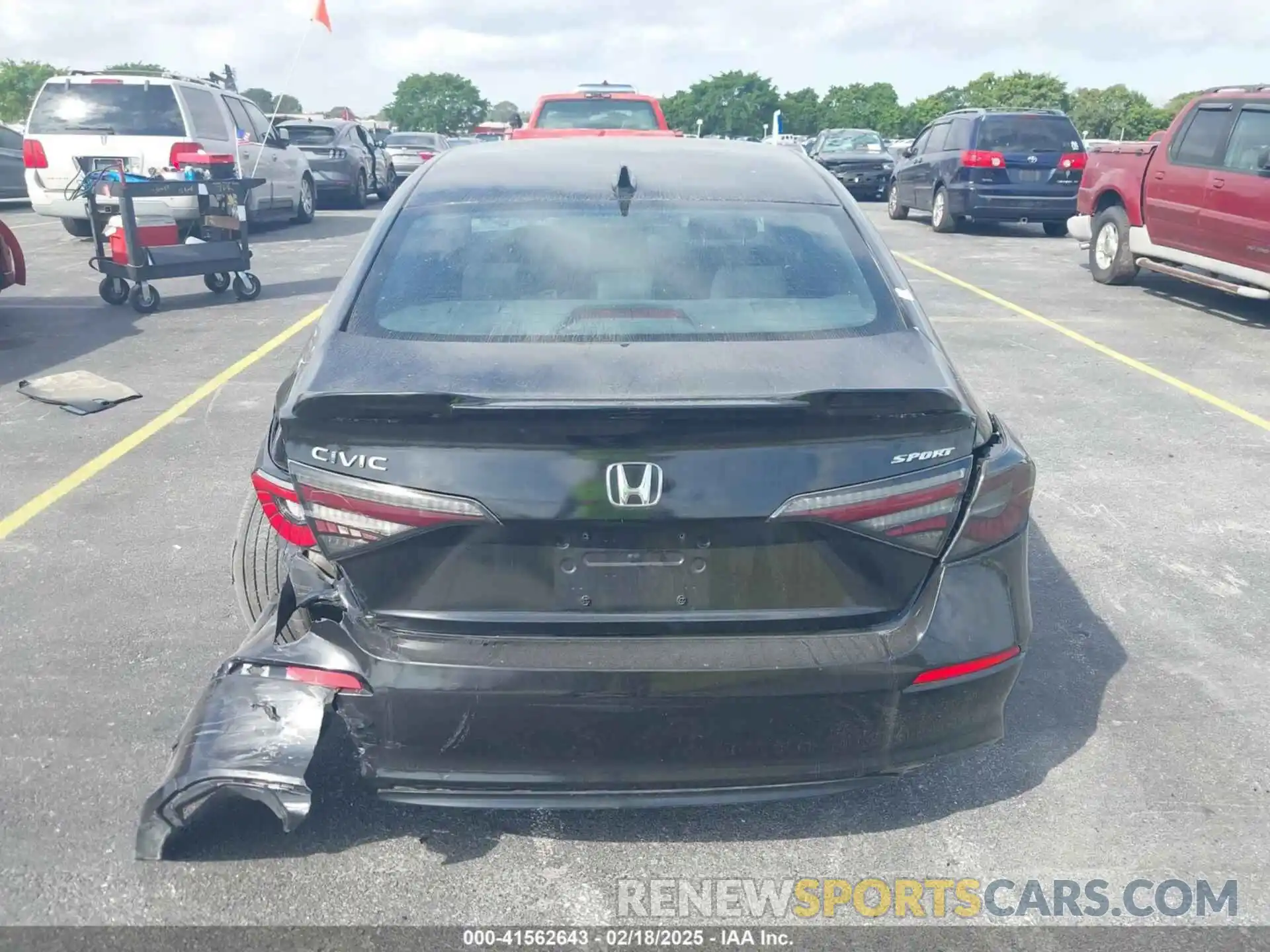 16 Photograph of a damaged car 2HGFE2F56NH585312 HONDA CIVIC 2022