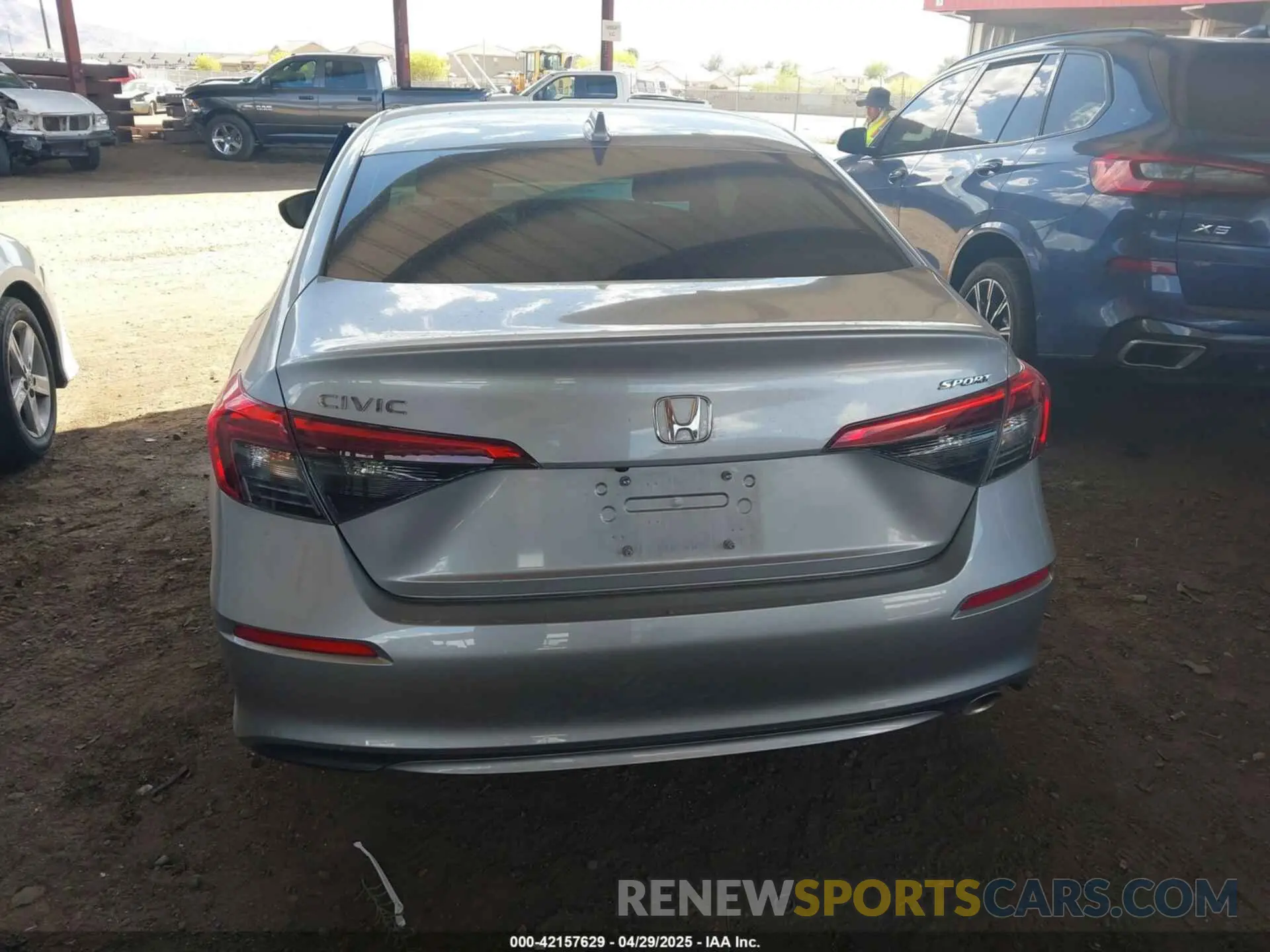 15 Photograph of a damaged car 2HGFE2F56NH585634 HONDA CIVIC 2022
