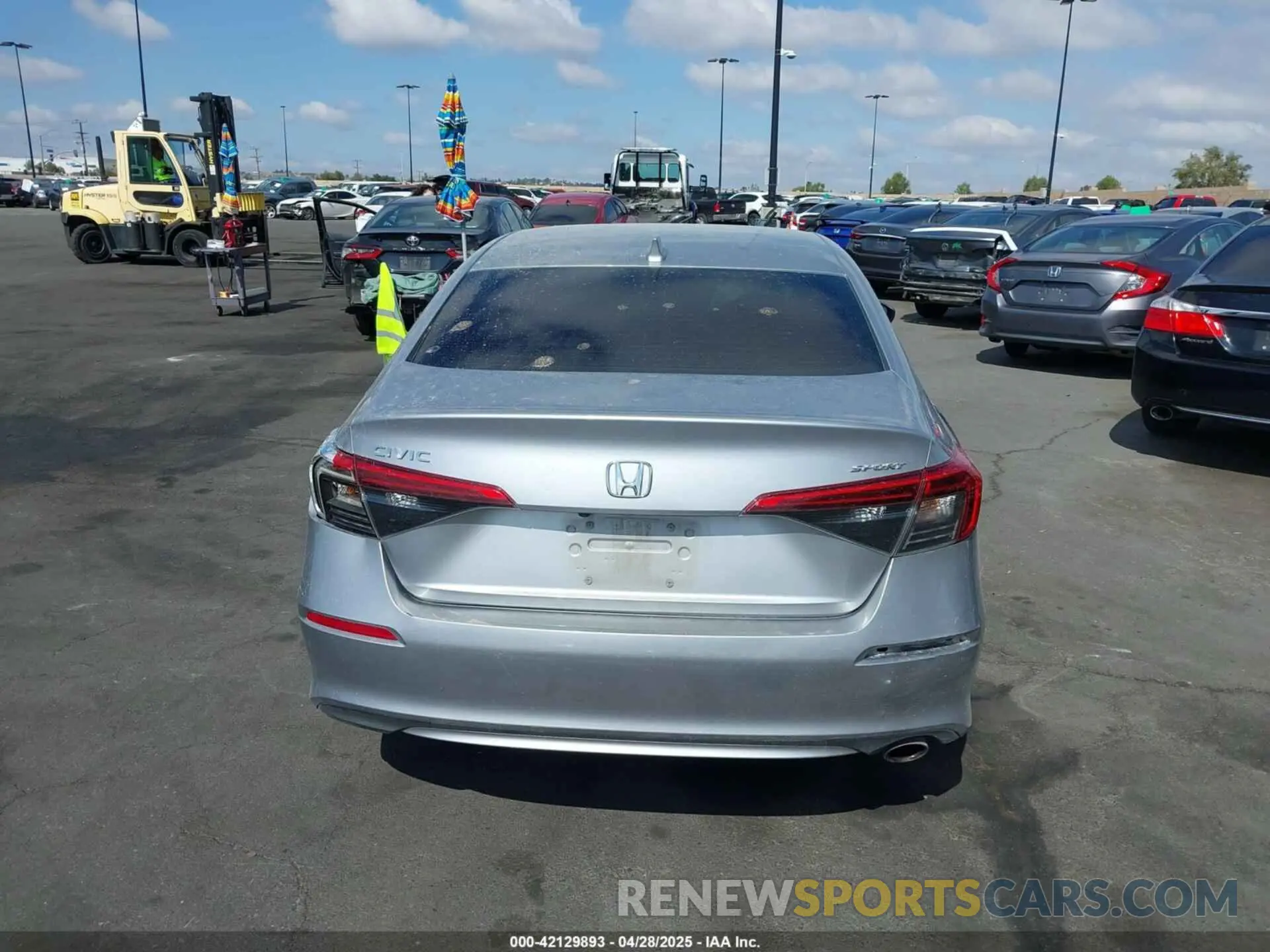 16 Photograph of a damaged car 2HGFE2F56NH593846 HONDA CIVIC 2022
