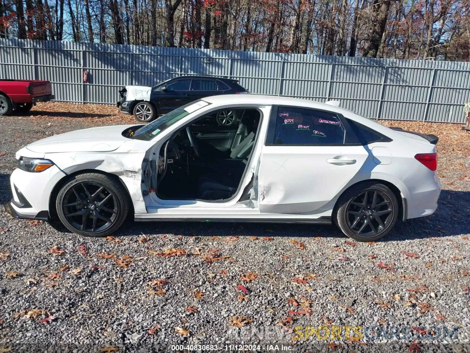 14 Photograph of a damaged car 2HGFE2F56NH596701 HONDA CIVIC 2022