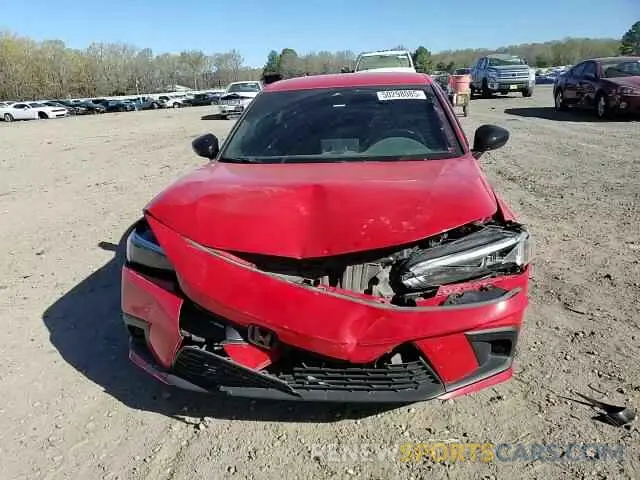 10 Photograph of a damaged car 2HGFE2F56NH598822 HONDA CIVIC 2022