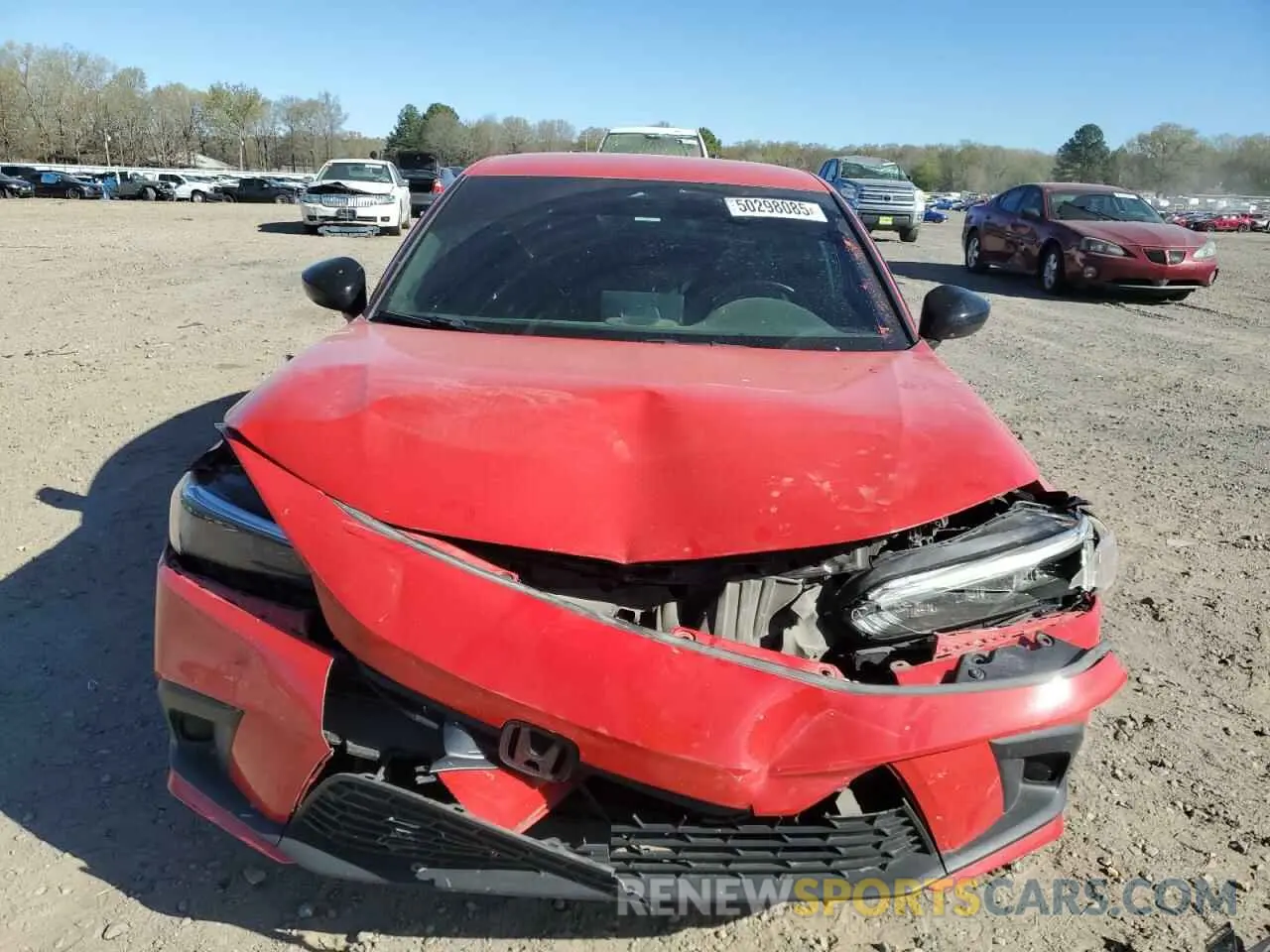 5 Photograph of a damaged car 2HGFE2F56NH598822 HONDA CIVIC 2022