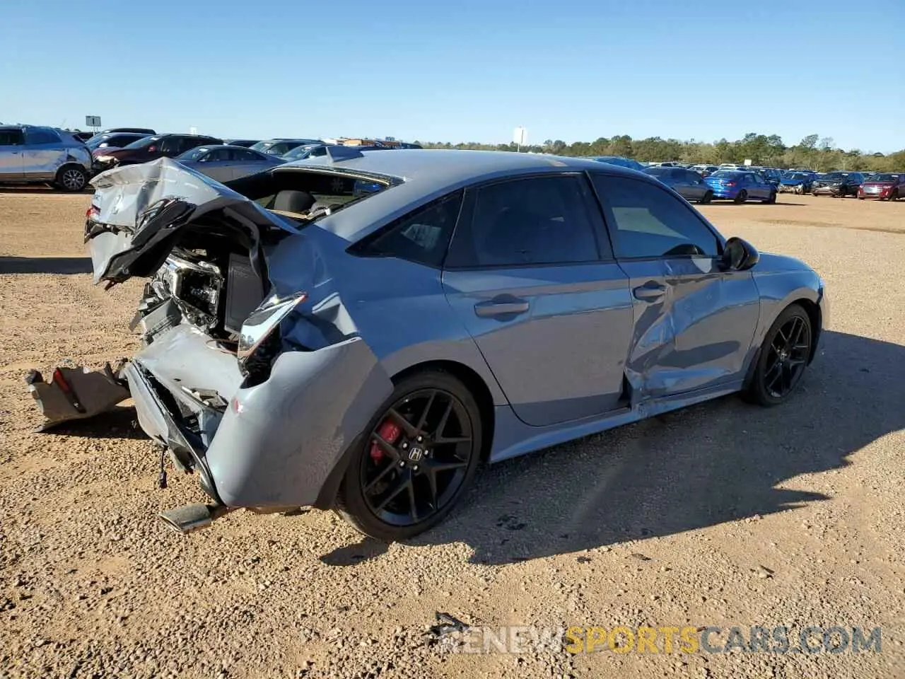 3 Photograph of a damaged car 2HGFE2F56NH601573 HONDA CIVIC 2022