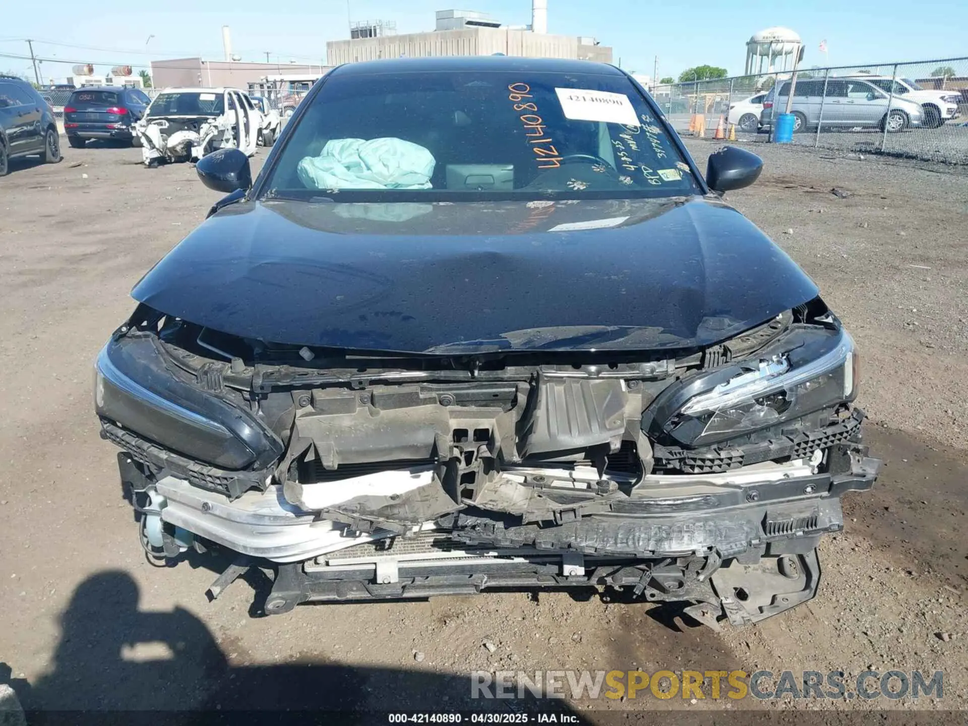 12 Photograph of a damaged car 2HGFE2F56NH606823 HONDA CIVIC 2022