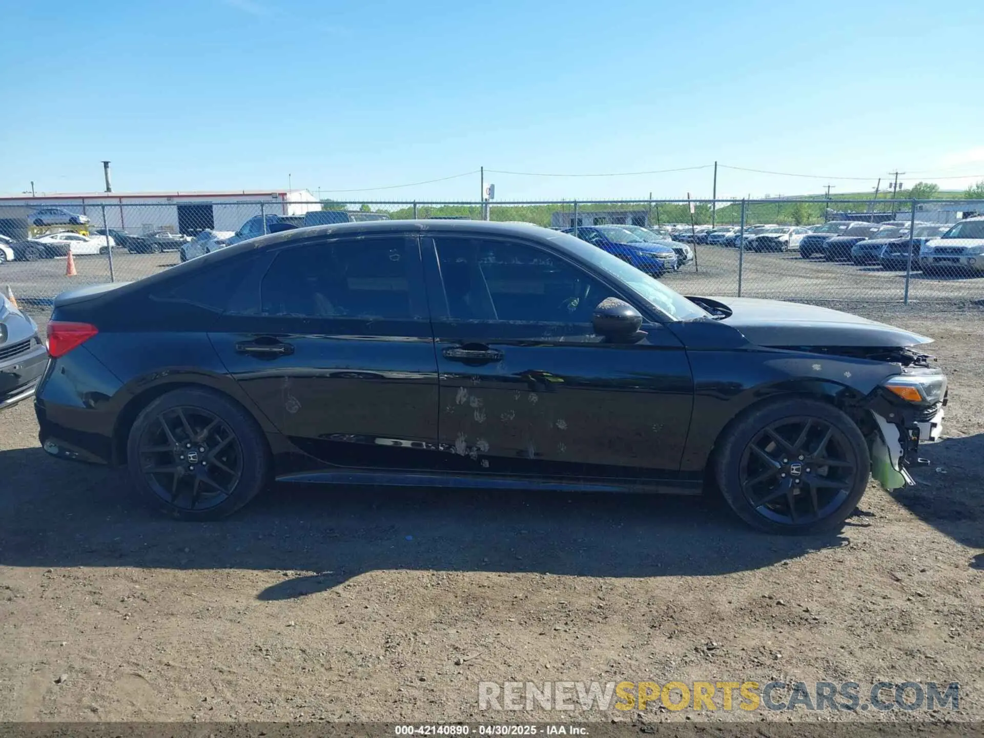 13 Photograph of a damaged car 2HGFE2F56NH606823 HONDA CIVIC 2022