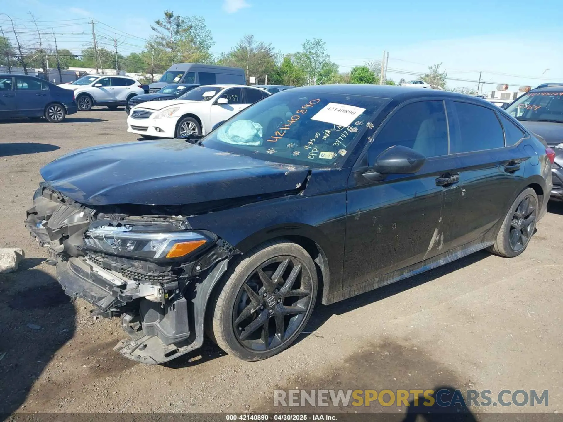 2 Photograph of a damaged car 2HGFE2F56NH606823 HONDA CIVIC 2022