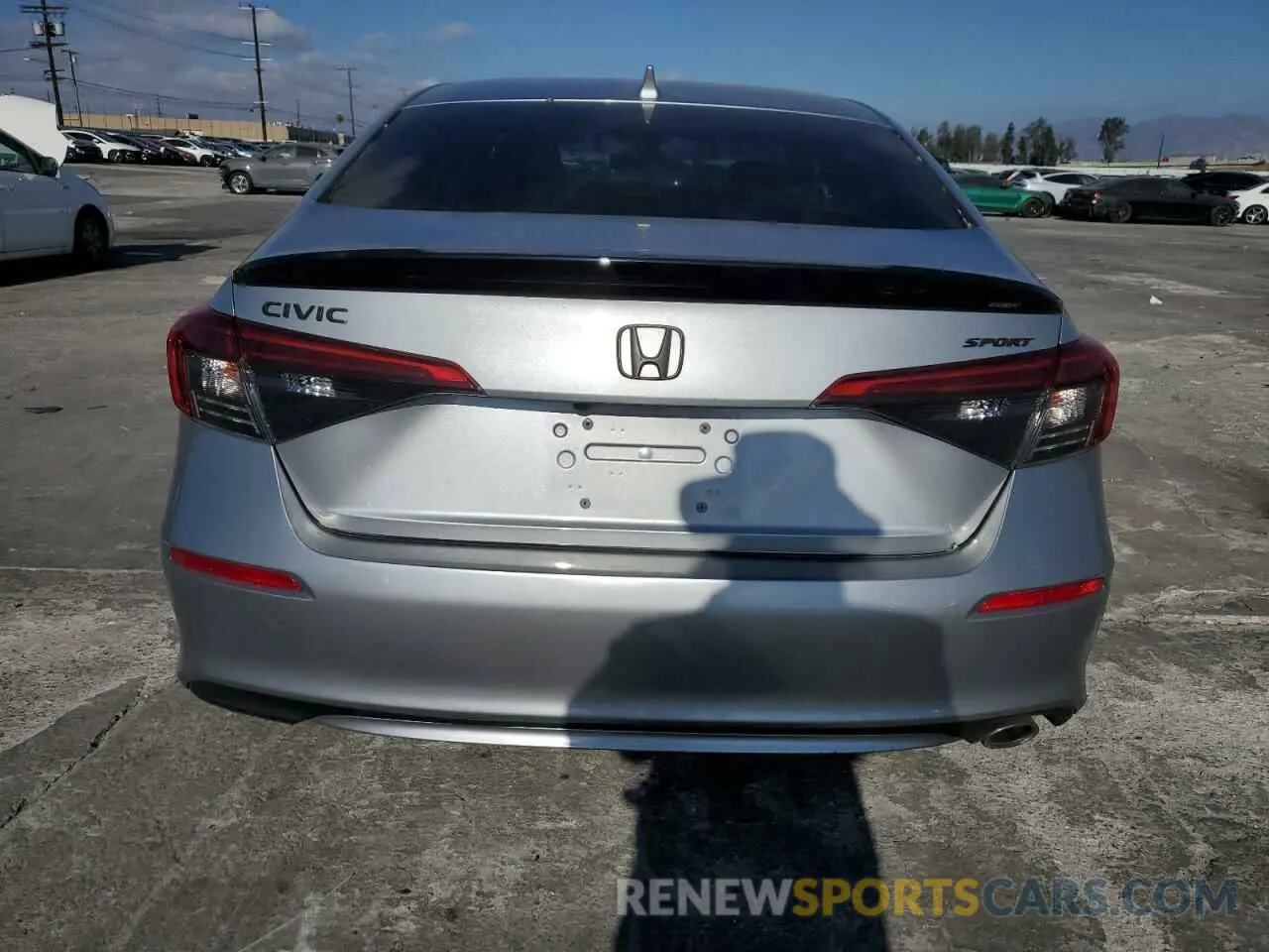 6 Photograph of a damaged car 2HGFE2F57NH502440 HONDA CIVIC 2022