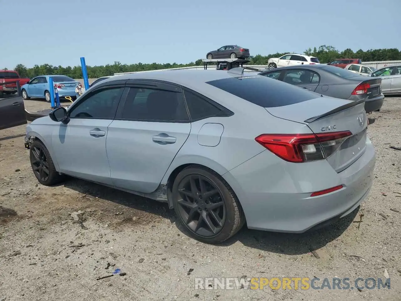 2 Photograph of a damaged car 2HGFE2F57NH514135 HONDA CIVIC 2022