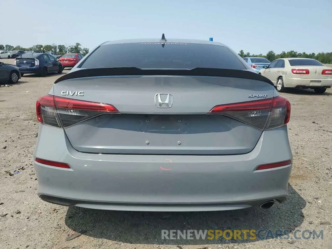 6 Photograph of a damaged car 2HGFE2F57NH514135 HONDA CIVIC 2022