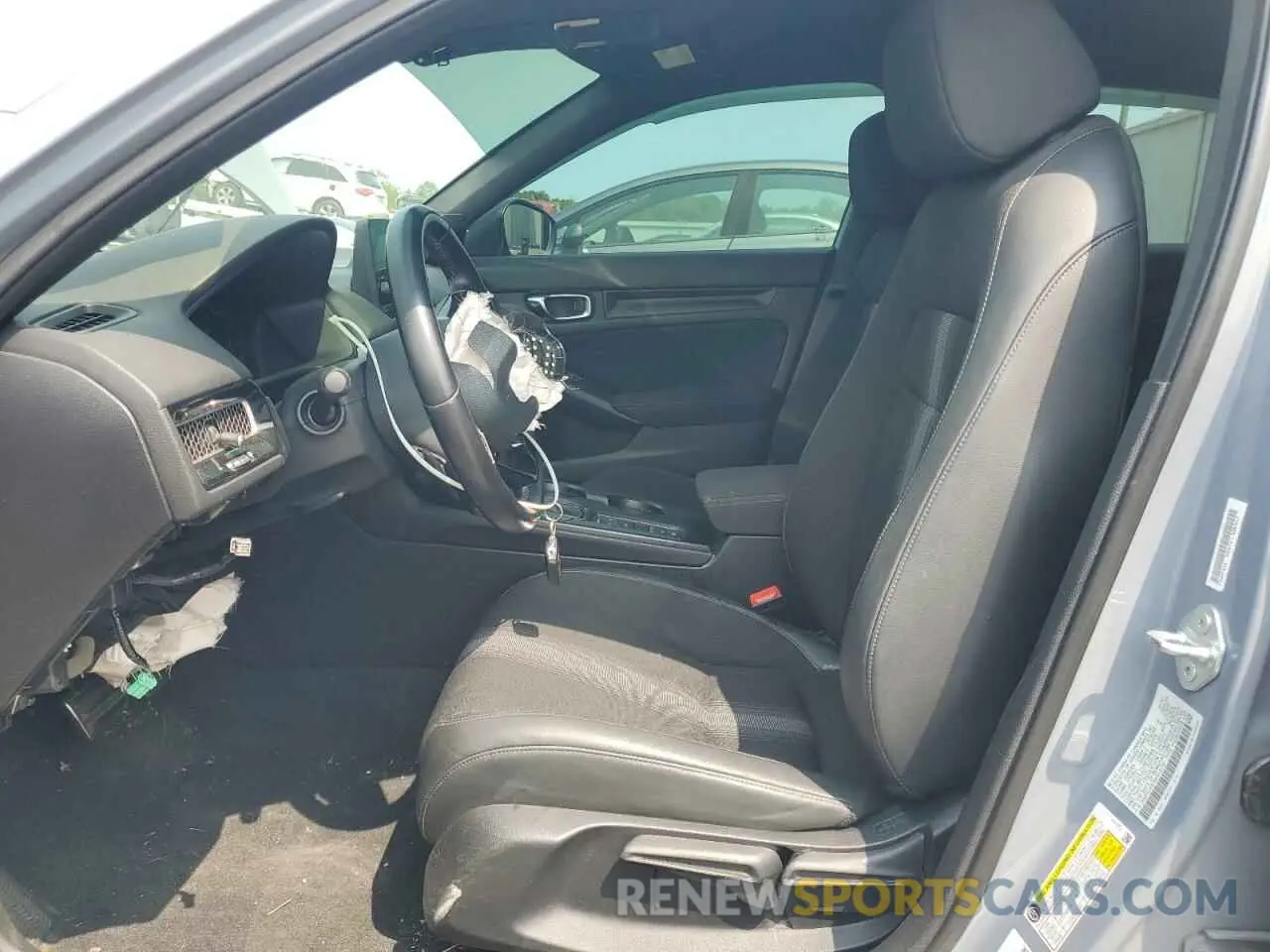 7 Photograph of a damaged car 2HGFE2F57NH514135 HONDA CIVIC 2022