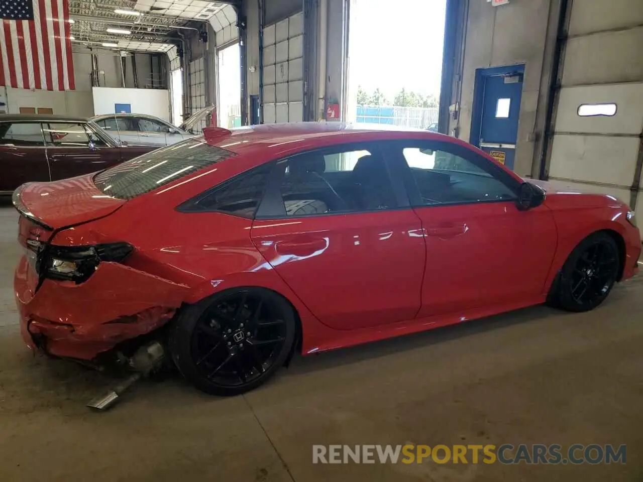 3 Photograph of a damaged car 2HGFE2F57NH537088 HONDA CIVIC 2022