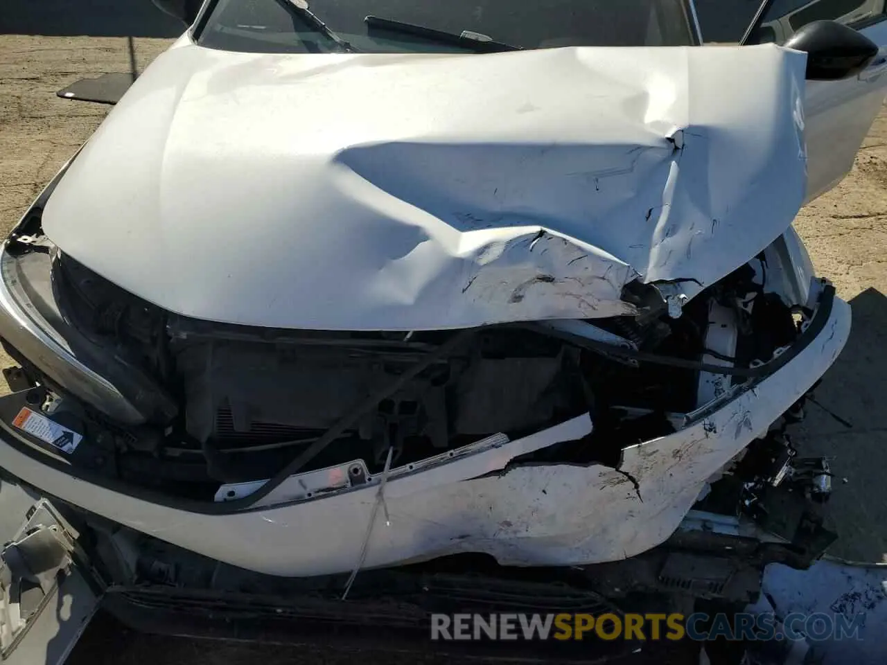 12 Photograph of a damaged car 2HGFE2F57NH538869 HONDA CIVIC 2022