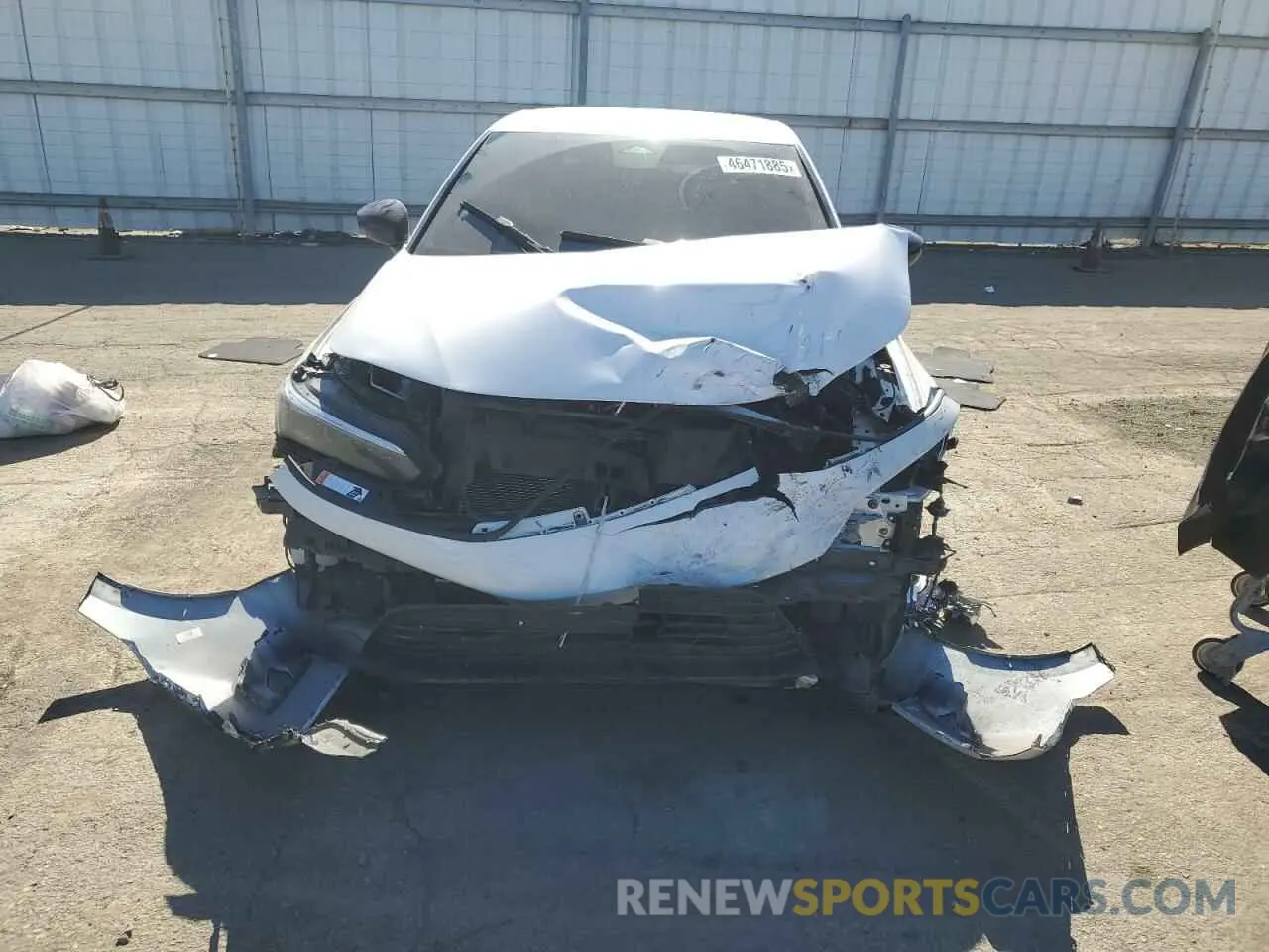5 Photograph of a damaged car 2HGFE2F57NH538869 HONDA CIVIC 2022