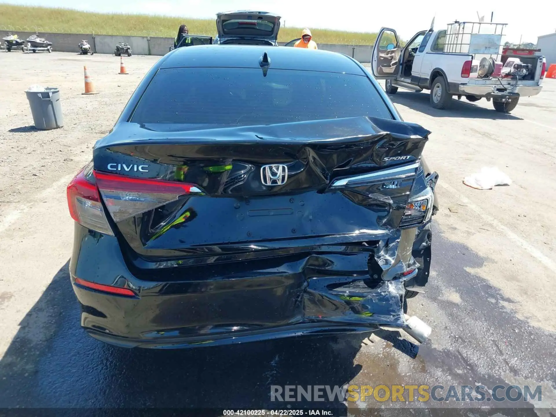 16 Photograph of a damaged car 2HGFE2F57NH540976 HONDA CIVIC 2022