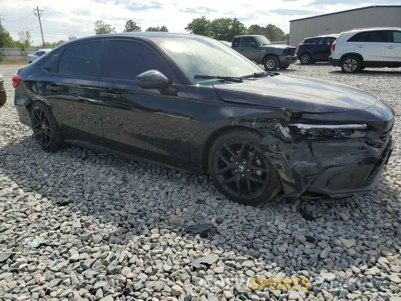 4 Photograph of a damaged car 2HGFE2F57NH547717 HONDA CIVIC 2022