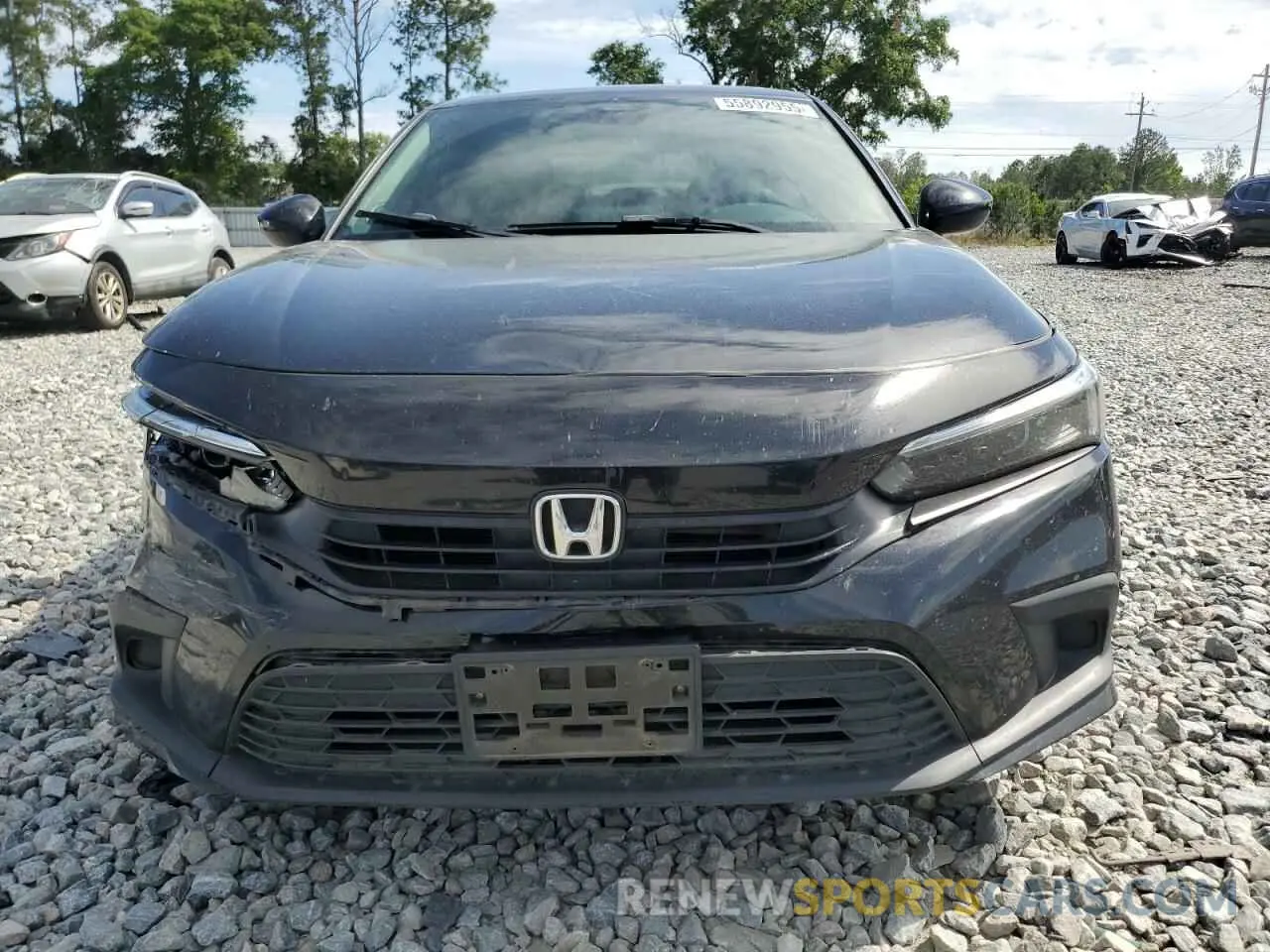 5 Photograph of a damaged car 2HGFE2F57NH547717 HONDA CIVIC 2022