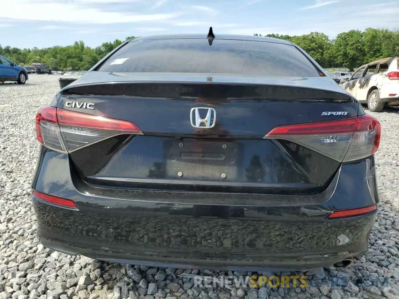 6 Photograph of a damaged car 2HGFE2F57NH547717 HONDA CIVIC 2022