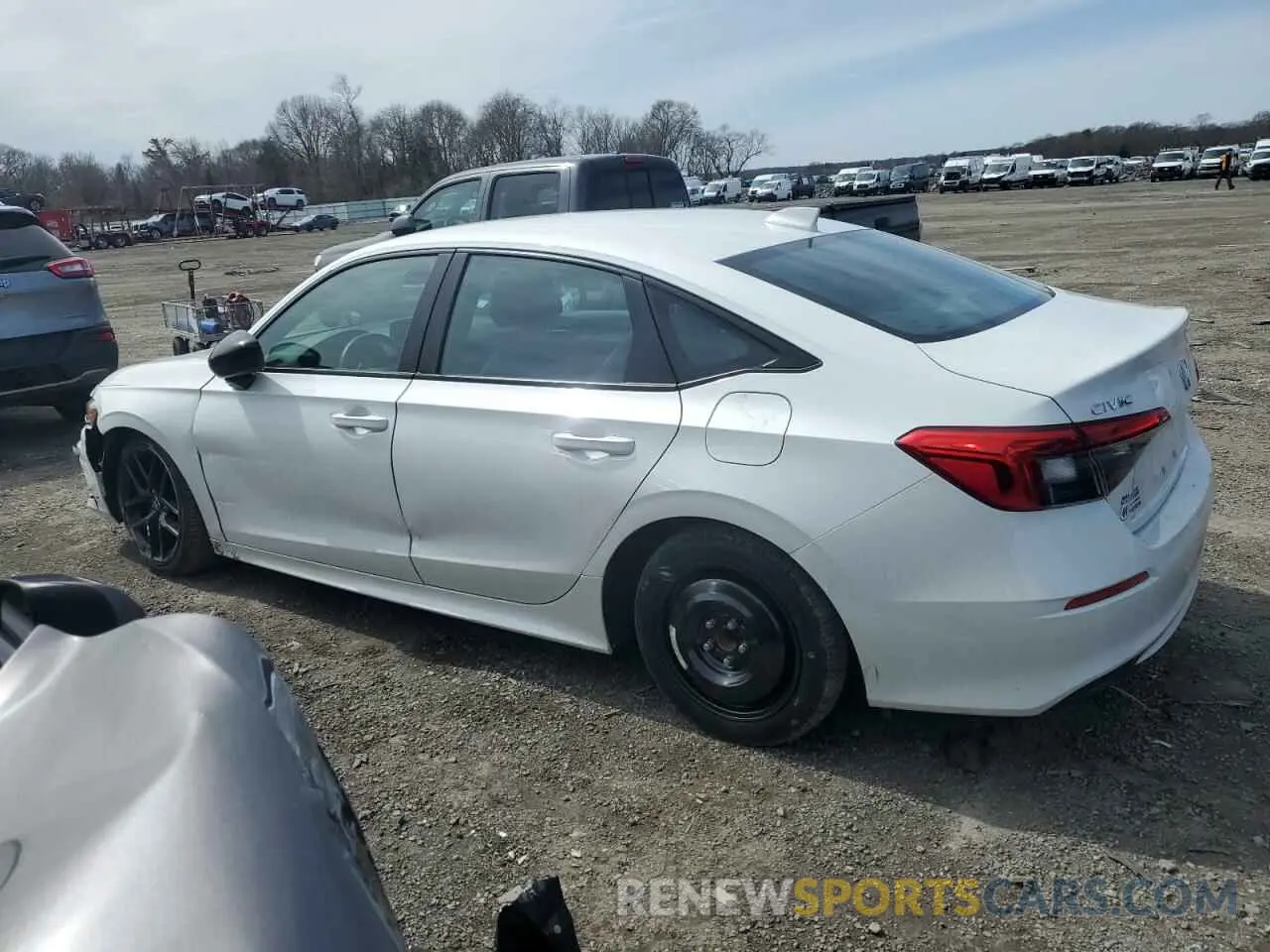 2 Photograph of a damaged car 2HGFE2F57NH550455 HONDA CIVIC 2022