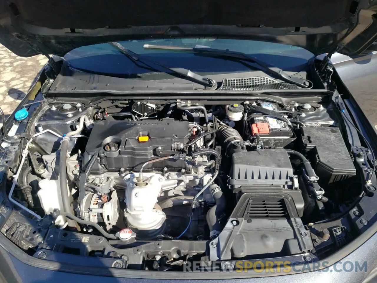11 Photograph of a damaged car 2HGFE2F57NH556269 HONDA CIVIC 2022