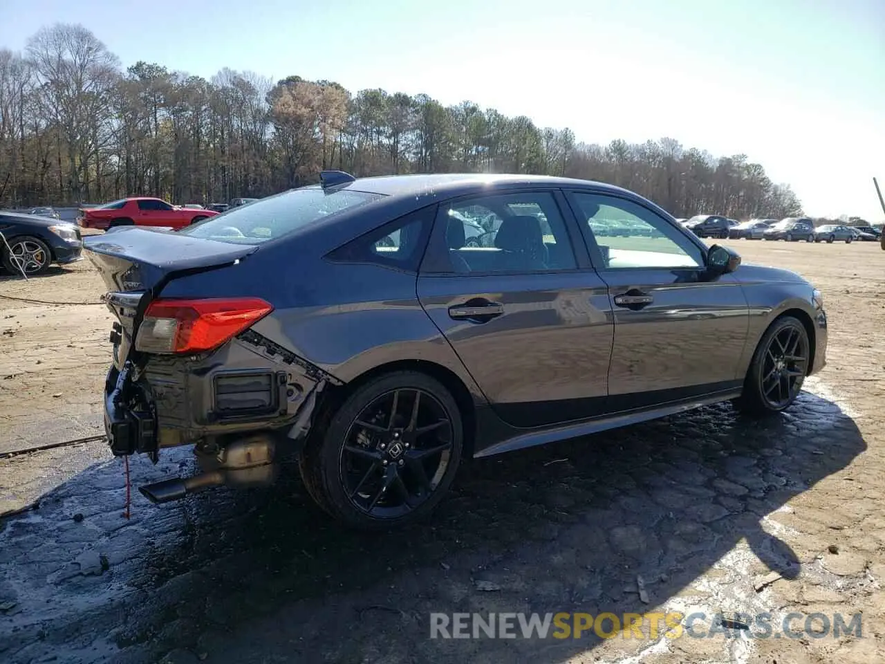 3 Photograph of a damaged car 2HGFE2F57NH556269 HONDA CIVIC 2022