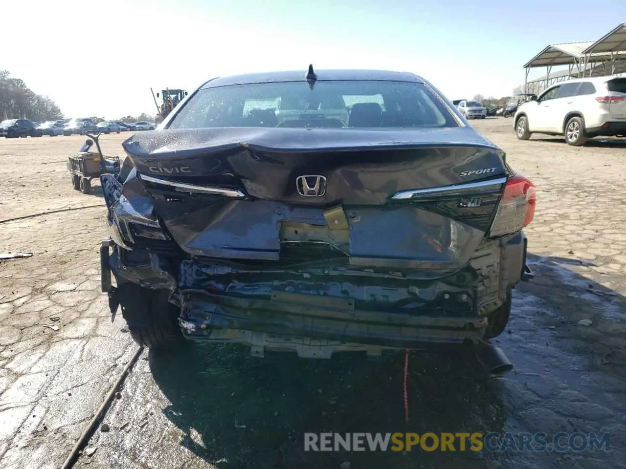 6 Photograph of a damaged car 2HGFE2F57NH556269 HONDA CIVIC 2022