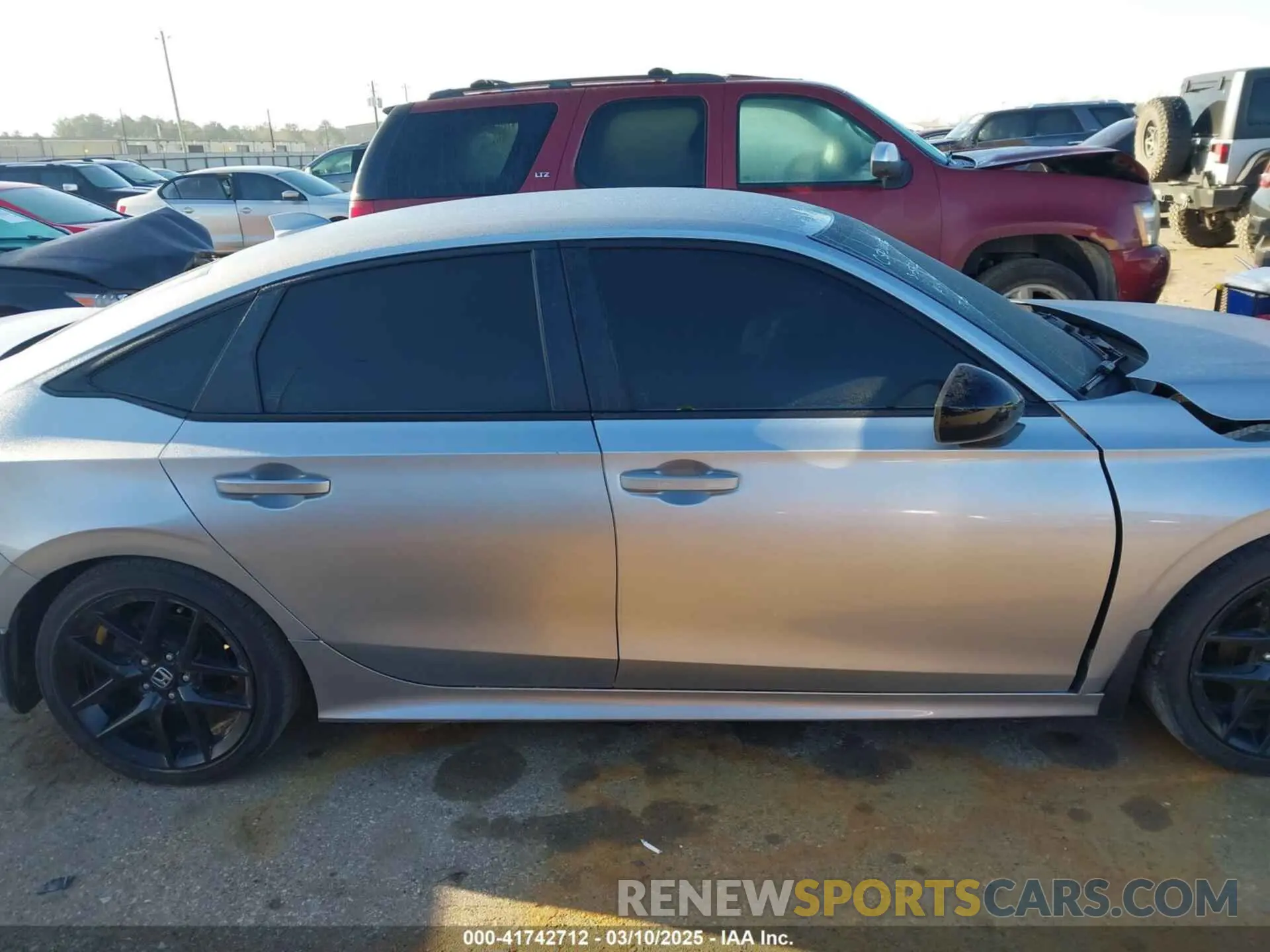 13 Photograph of a damaged car 2HGFE2F57NH557891 HONDA CIVIC 2022