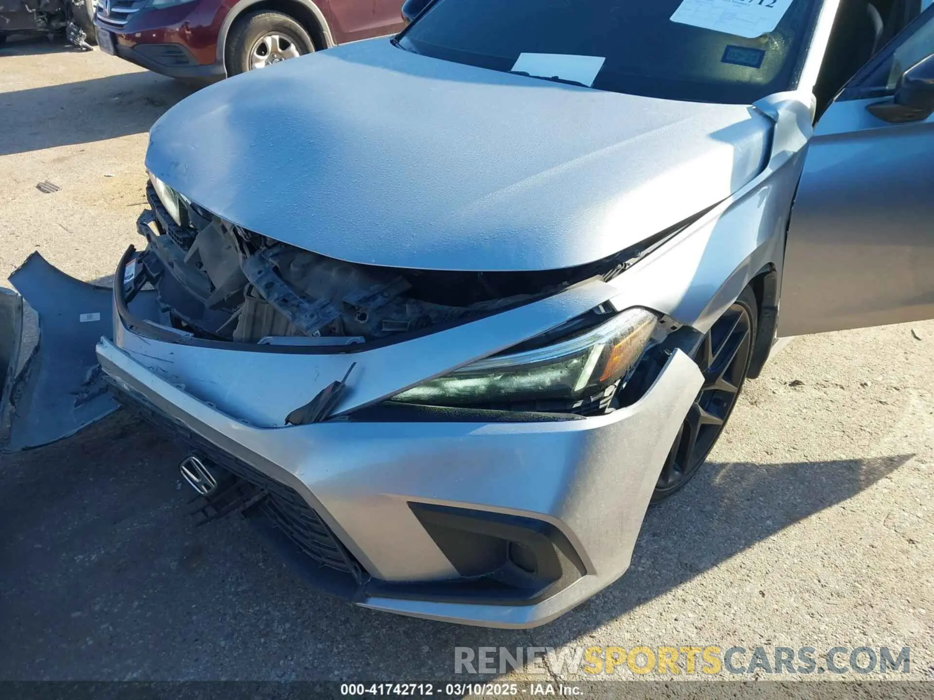 6 Photograph of a damaged car 2HGFE2F57NH557891 HONDA CIVIC 2022