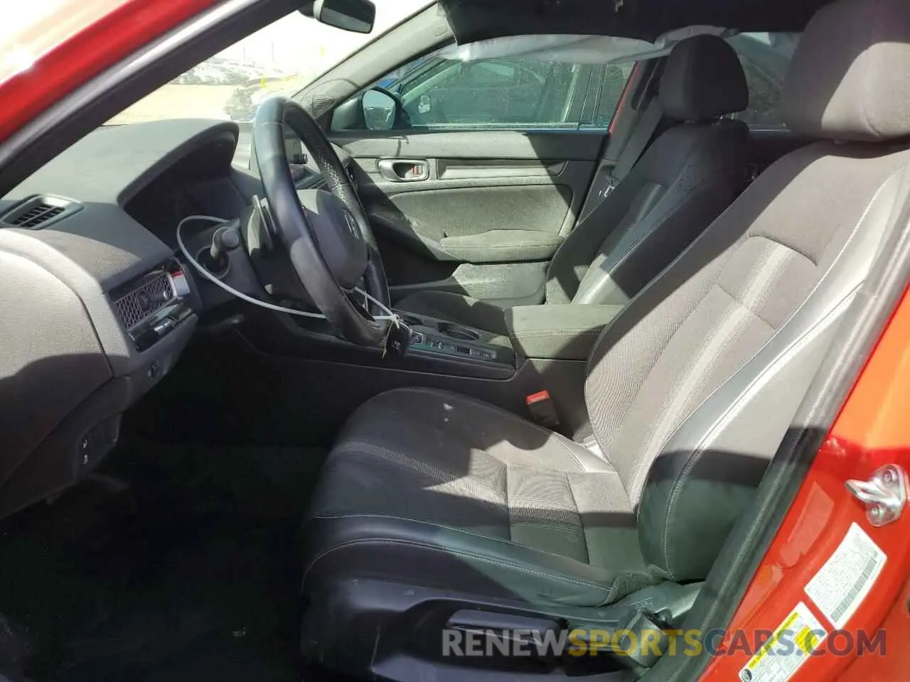 7 Photograph of a damaged car 2HGFE2F57NH571466 HONDA CIVIC 2022