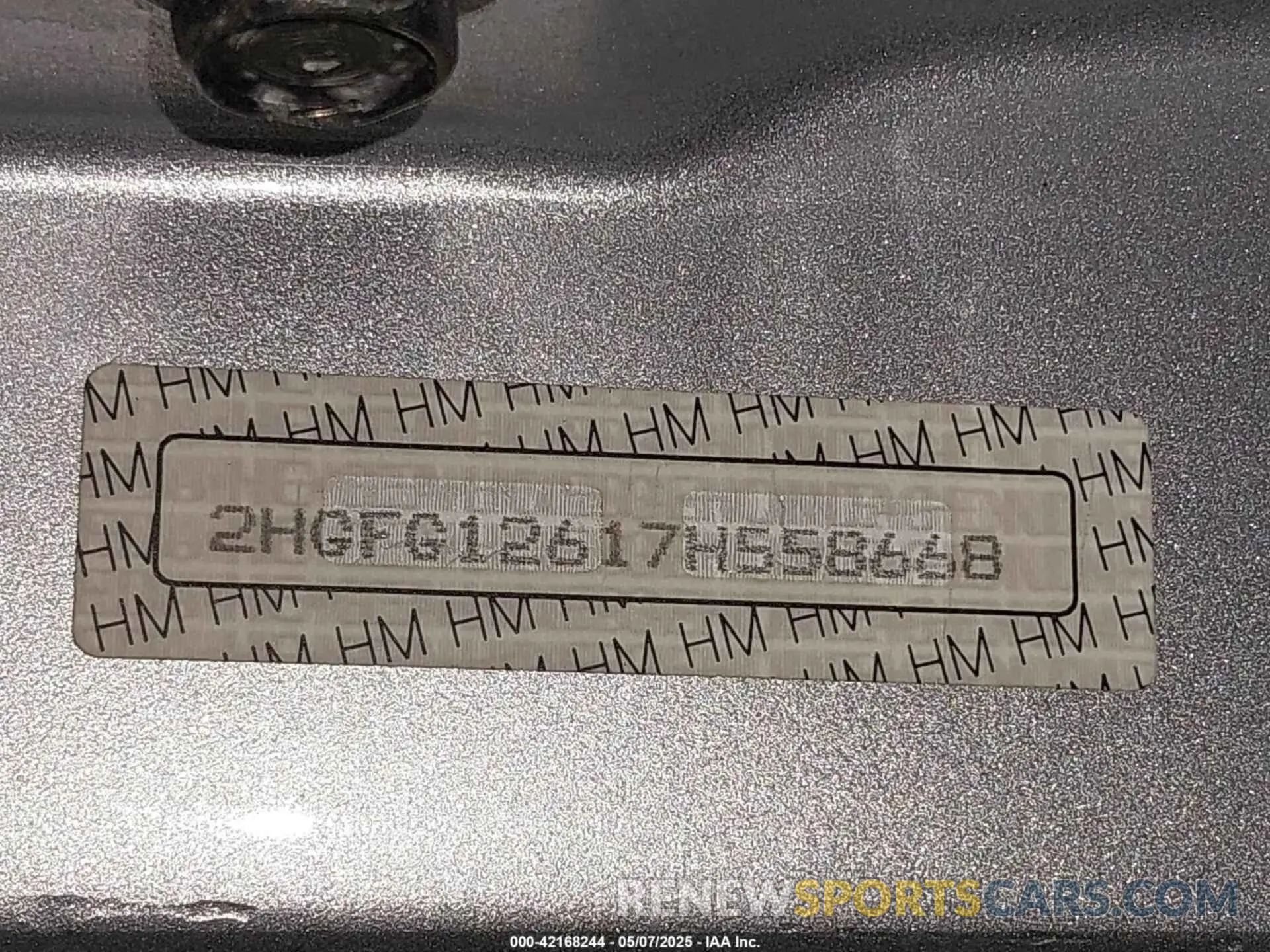 17 Photograph of a damaged car 2HGFE2F57NH573590 HONDA CIVIC 2022