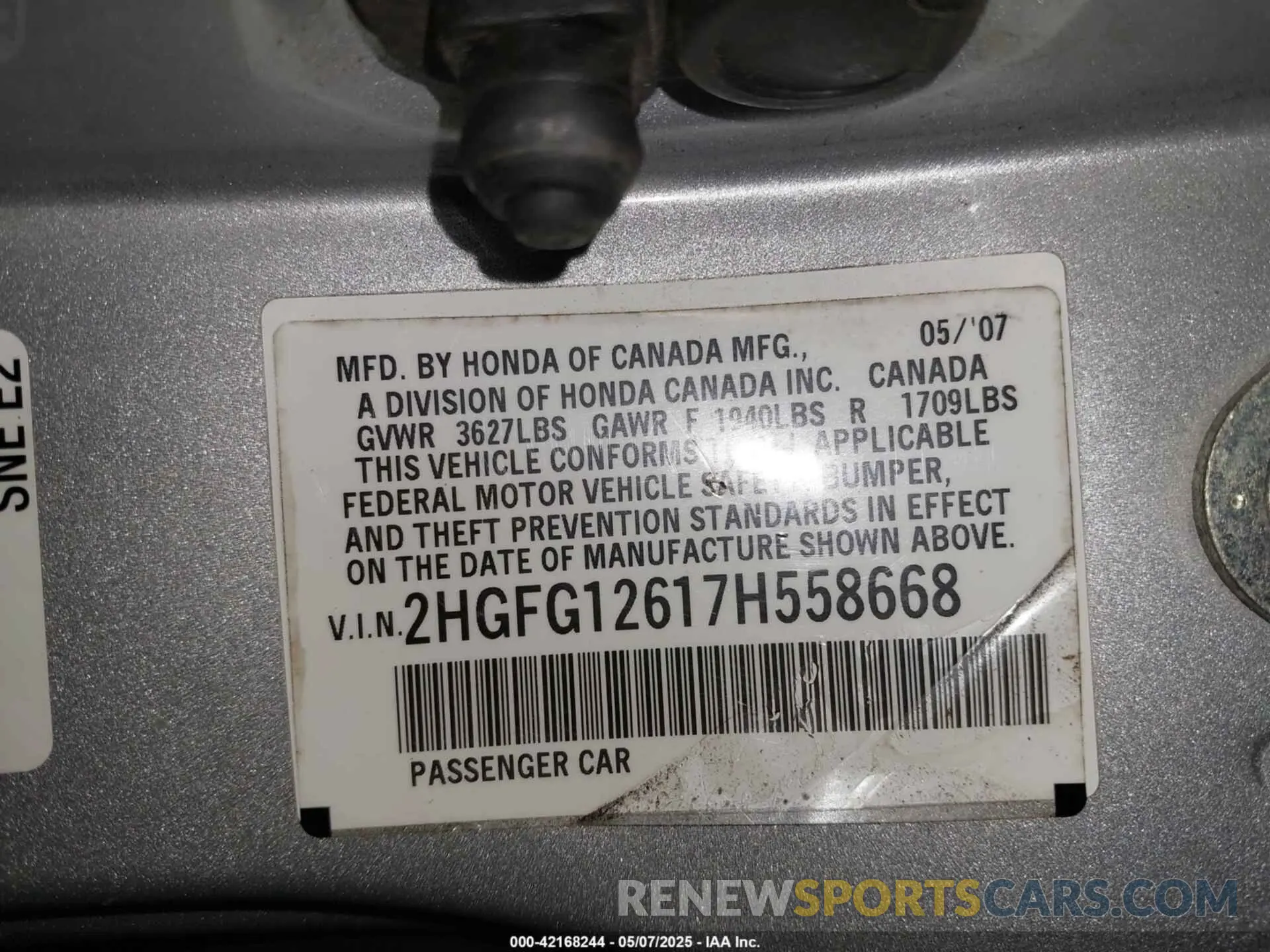 9 Photograph of a damaged car 2HGFE2F57NH573590 HONDA CIVIC 2022