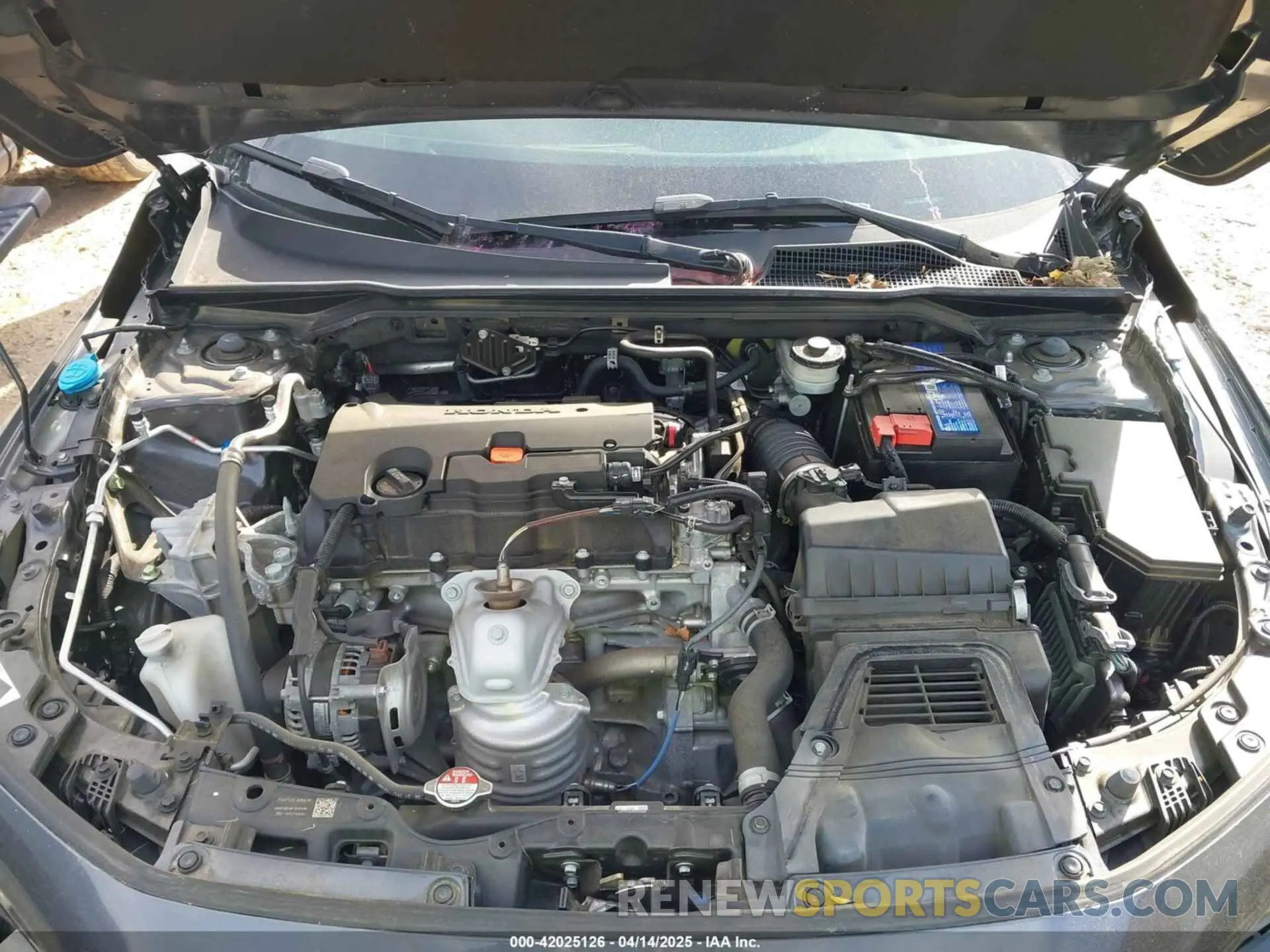 10 Photograph of a damaged car 2HGFE2F57NH574061 HONDA CIVIC 2022