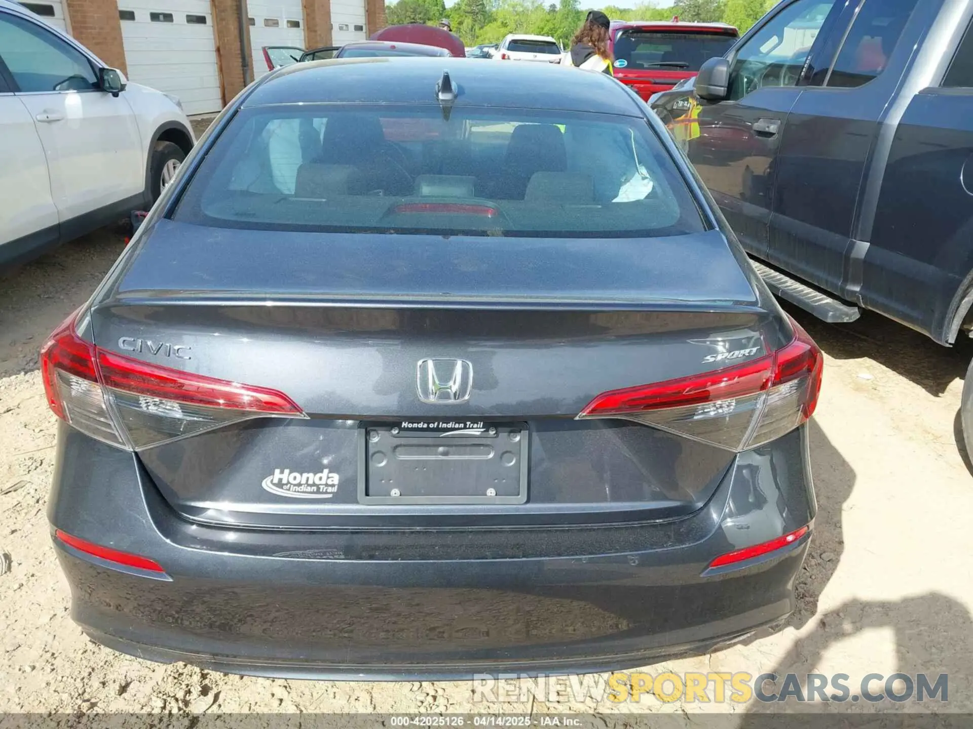 15 Photograph of a damaged car 2HGFE2F57NH574061 HONDA CIVIC 2022