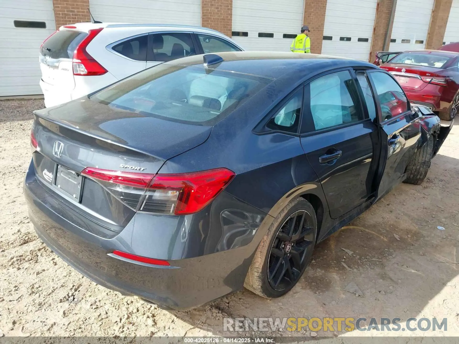 4 Photograph of a damaged car 2HGFE2F57NH574061 HONDA CIVIC 2022