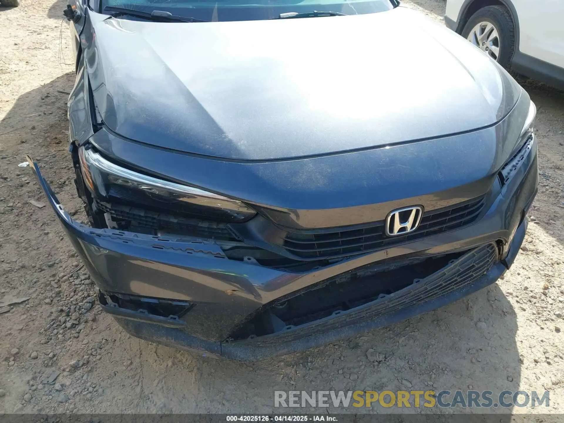 6 Photograph of a damaged car 2HGFE2F57NH574061 HONDA CIVIC 2022