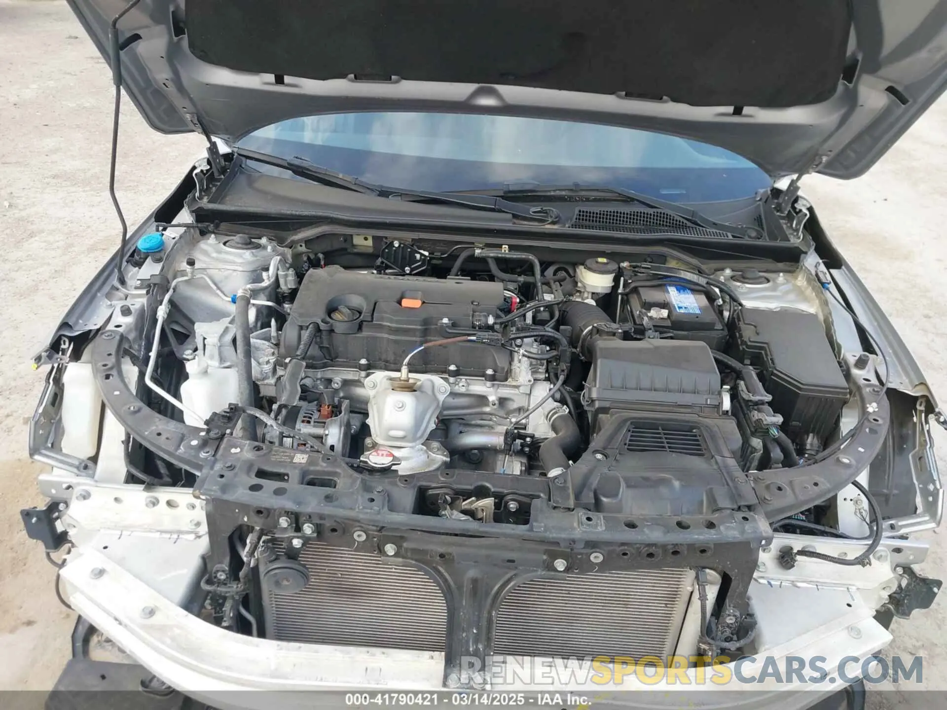 10 Photograph of a damaged car 2HGFE2F57NH577364 HONDA CIVIC 2022